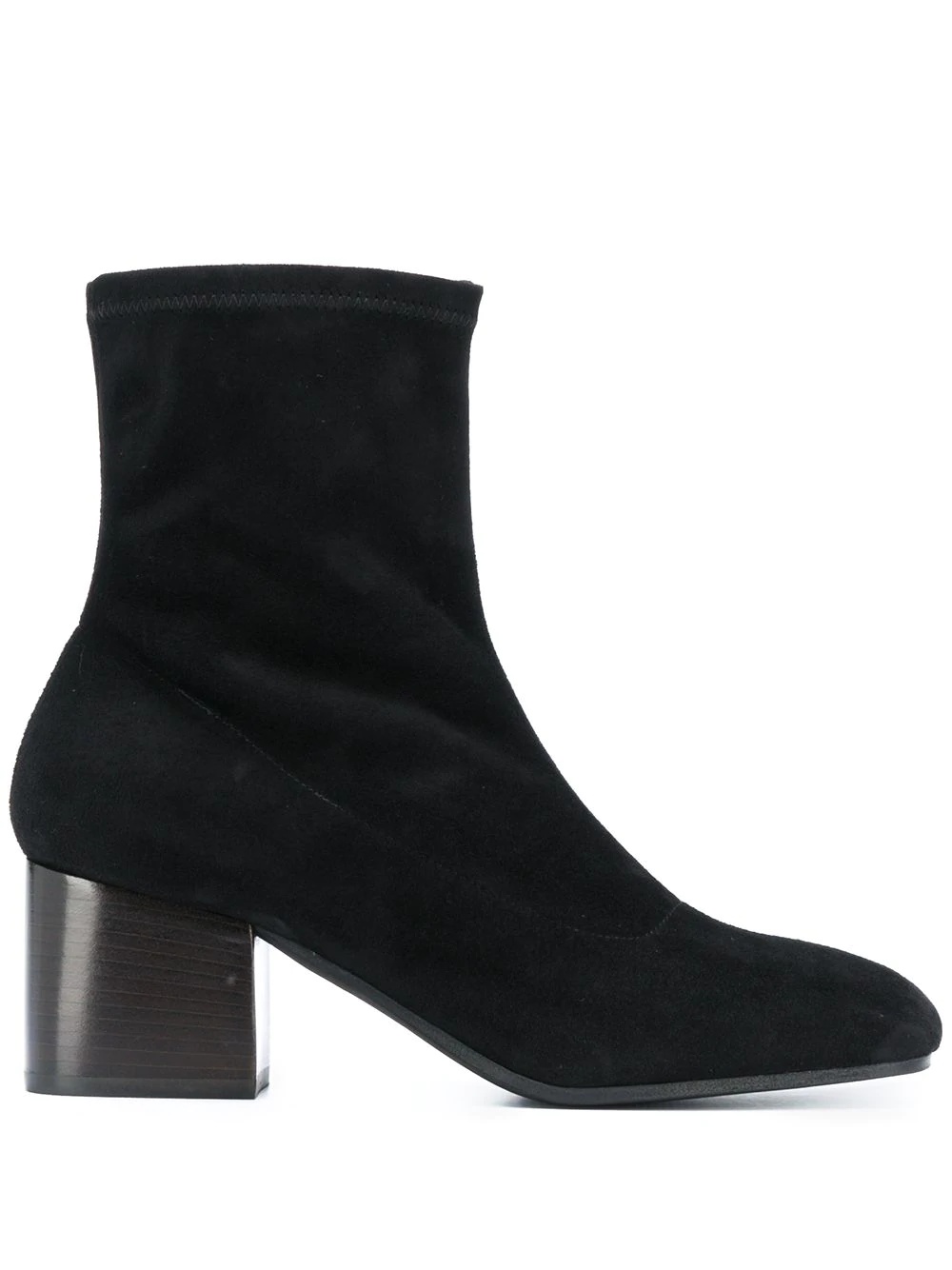 ankle-length 65mm block-heel boots - 1