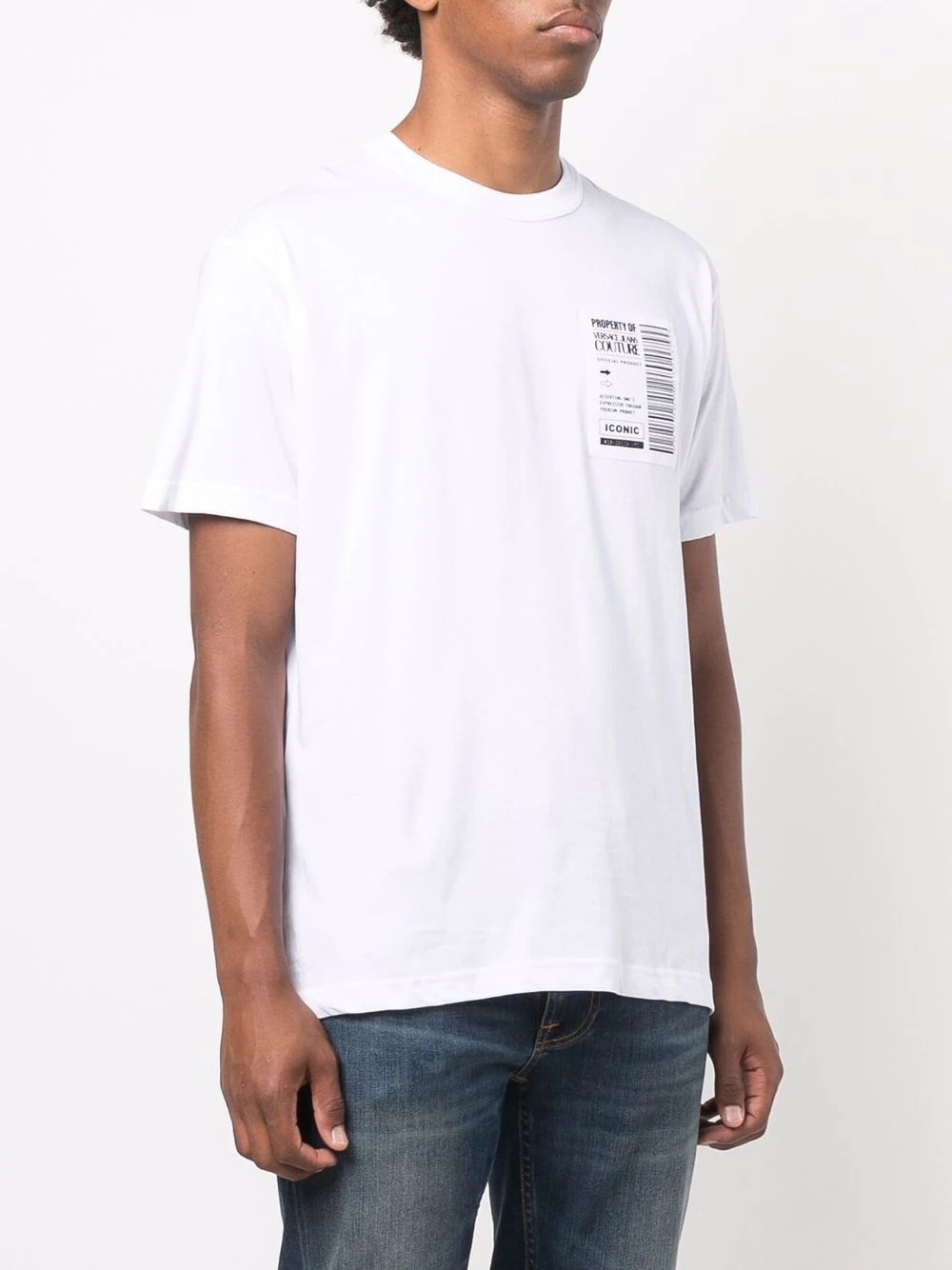 barcode-patch T-shirt - 3