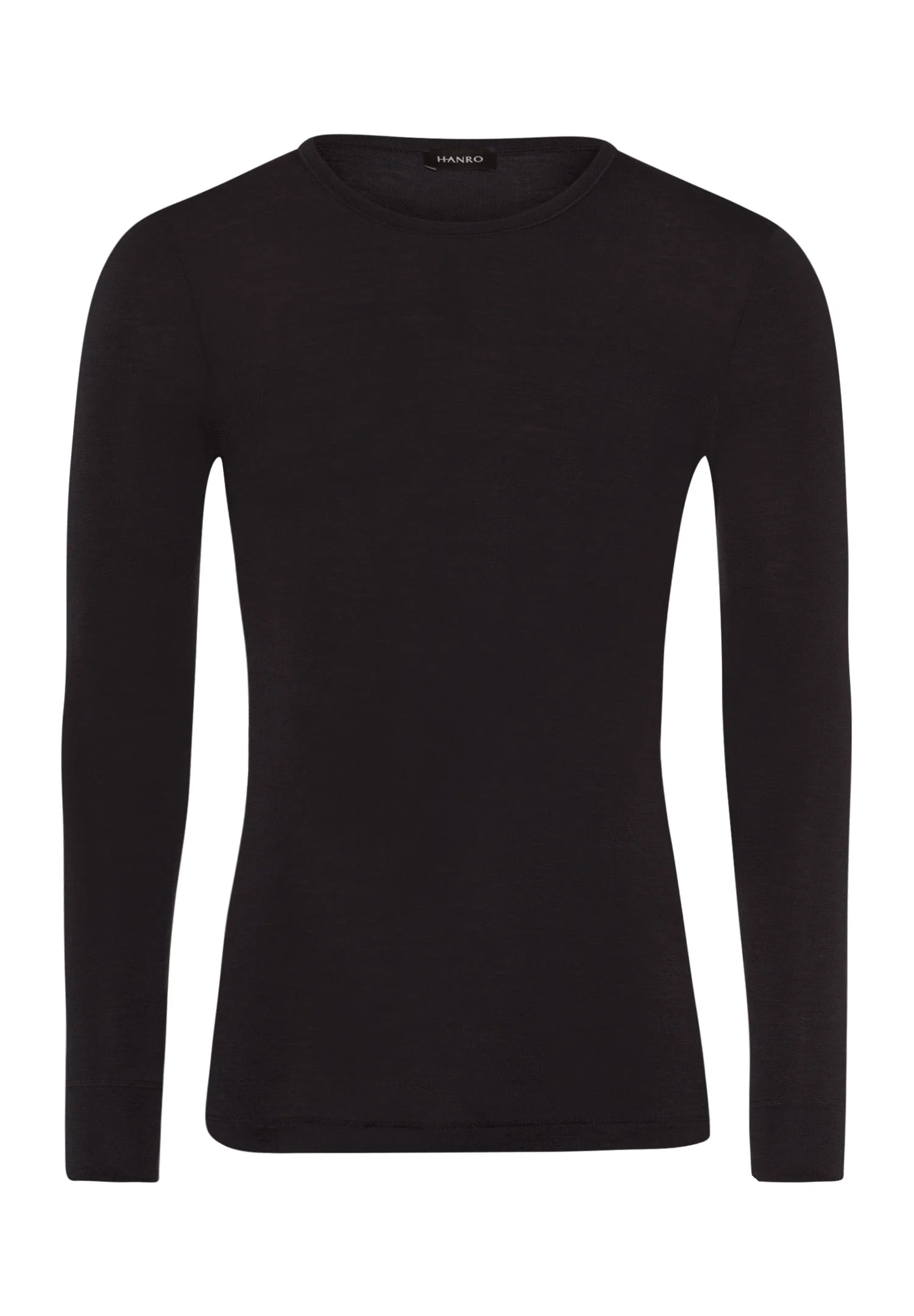Woolen Silk M Wool and Silk Fitted Top - 1