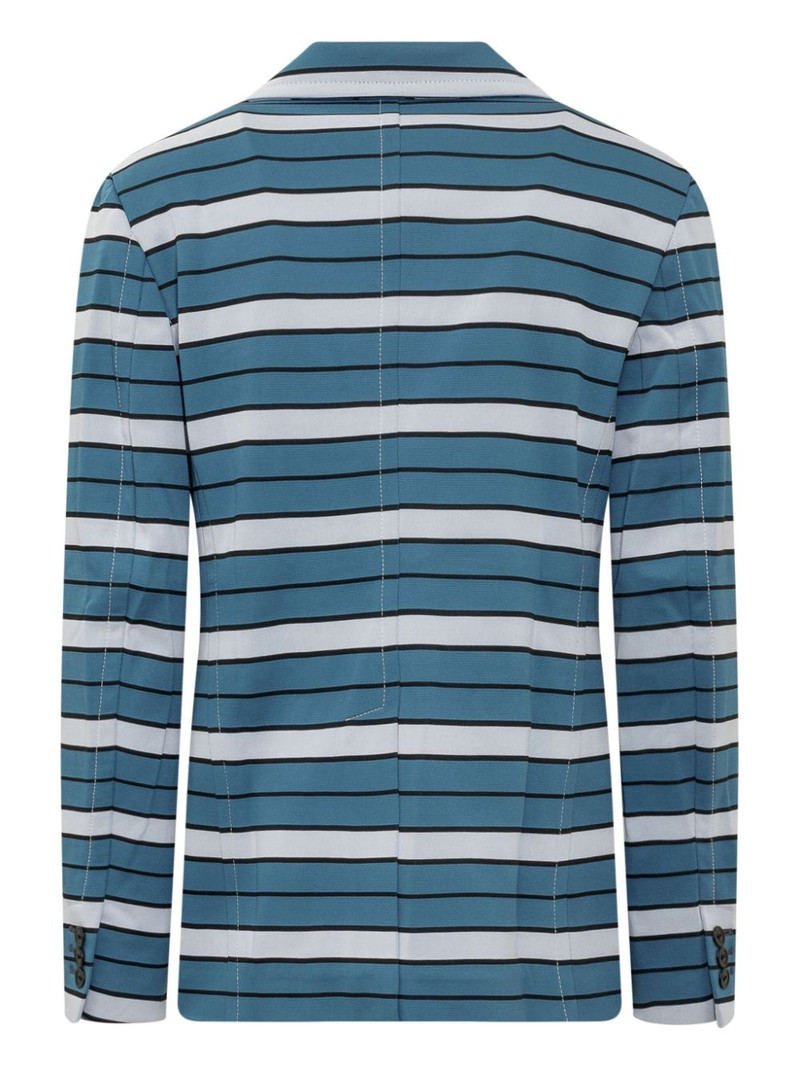Marni striped blazer outlook