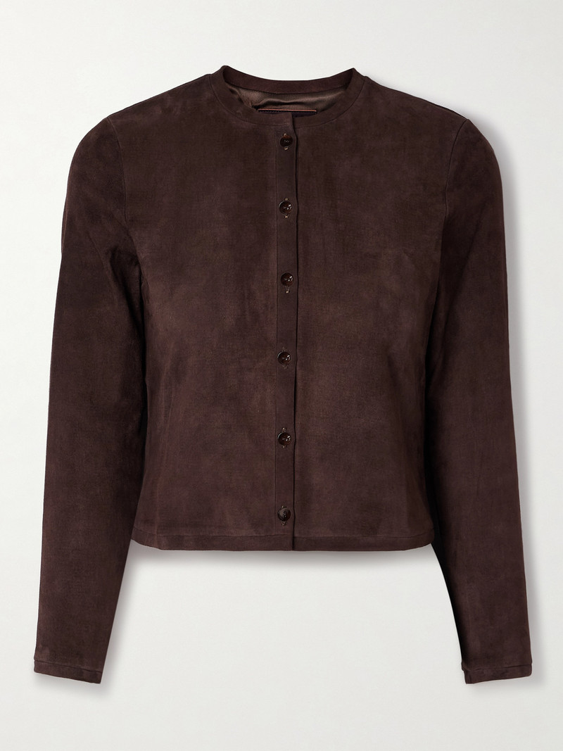 Astrid Suede Cardigan 1