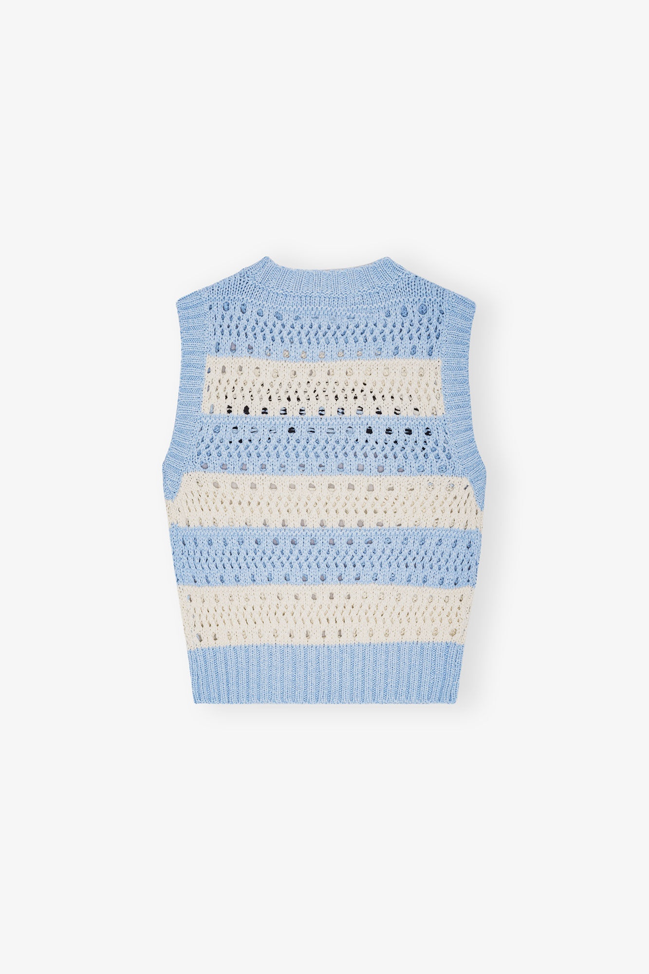 LIGHT BLUE STRIPED VEST - 6