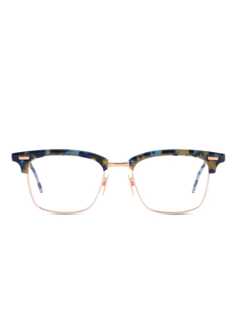 tortoiseshell square-frame glasses 1