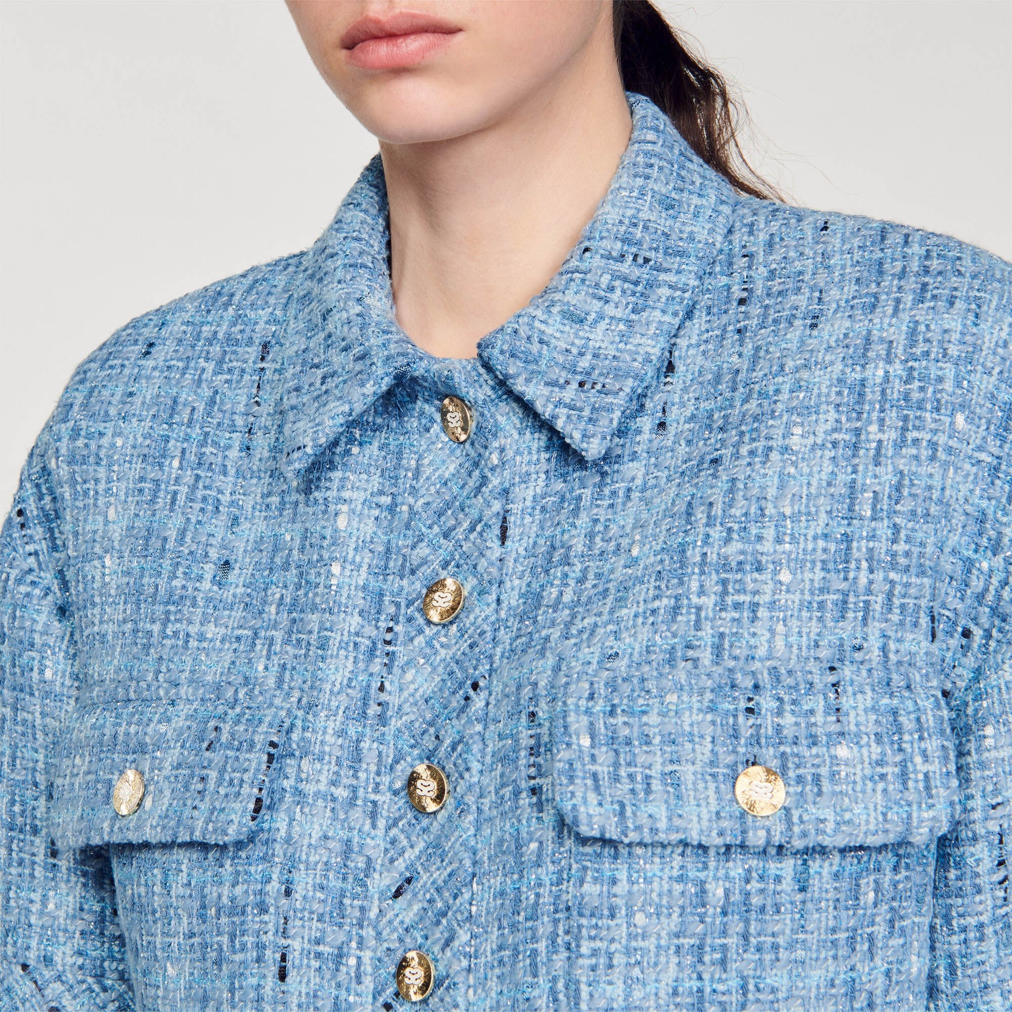 SHORT TWEED JACKET - 4