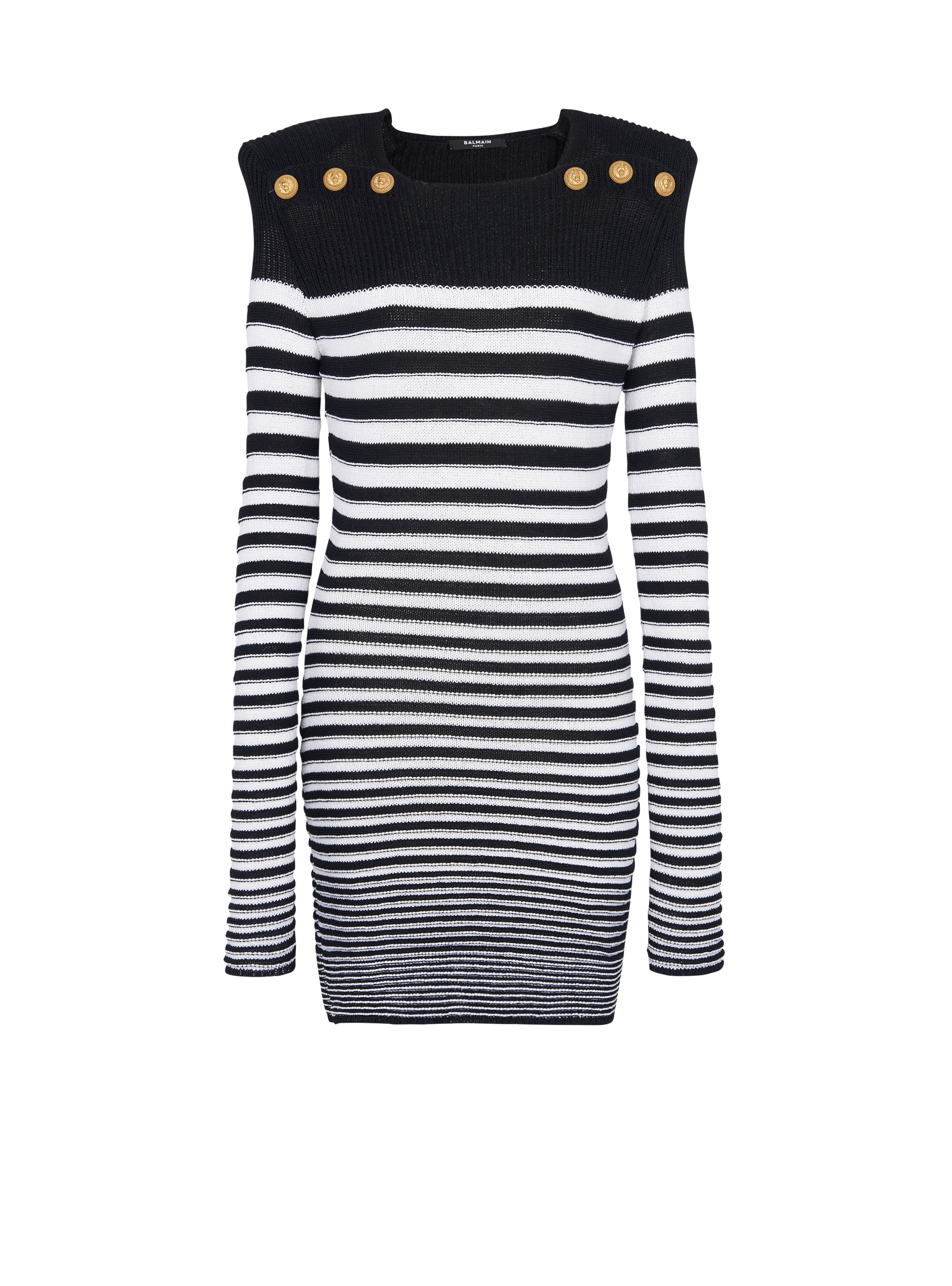 Sailor style knit dress - 1