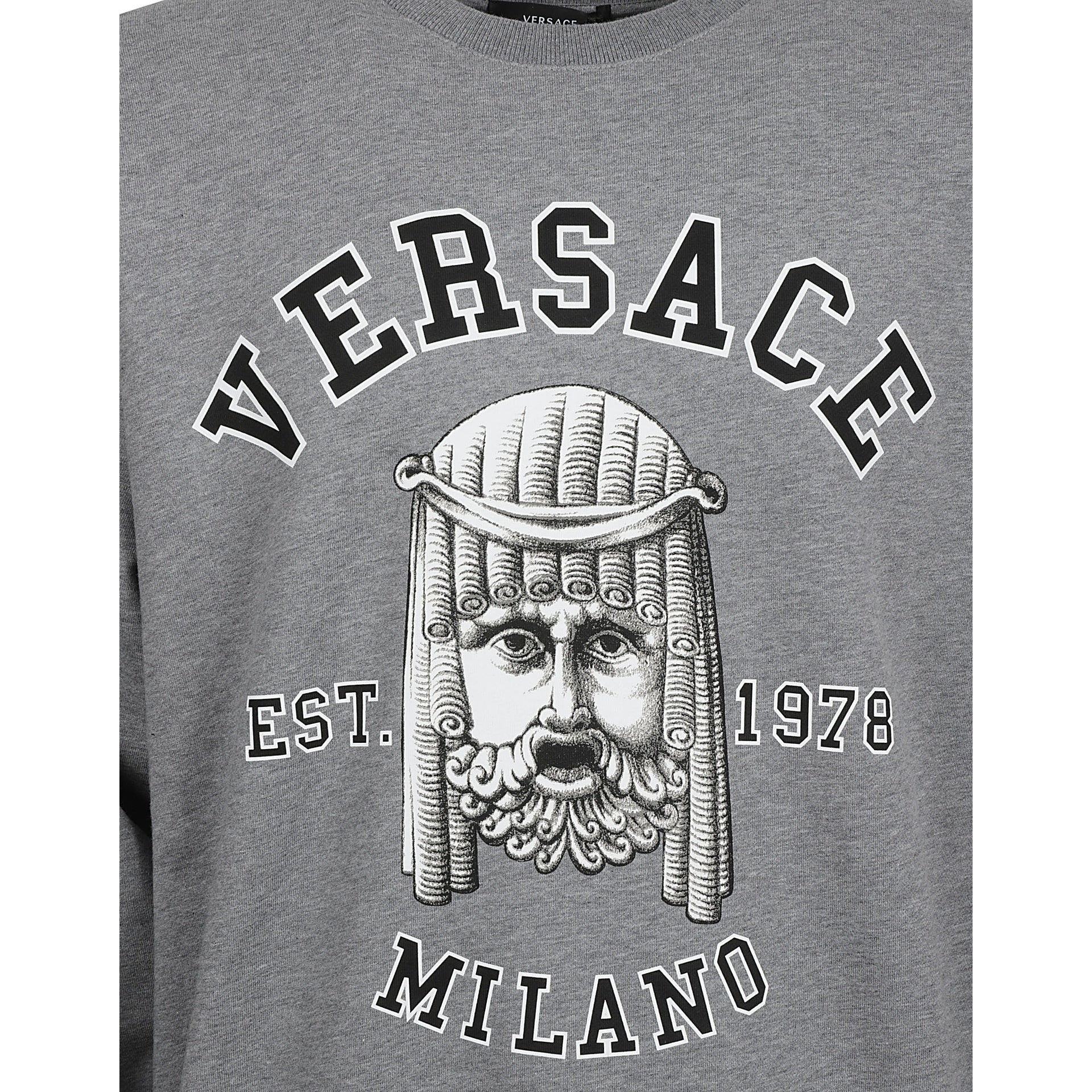 Versace Versace Cotton Crewneck Sweatshirt - 4