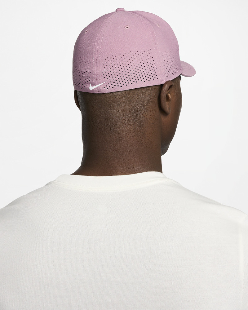 Running cap Nike reversible blush pink and gray s-l400.jpg main image 3