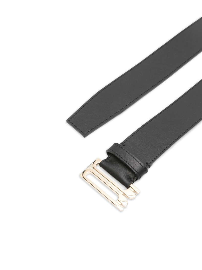 Victoria Beckham gold-tone-buckle belt outlook