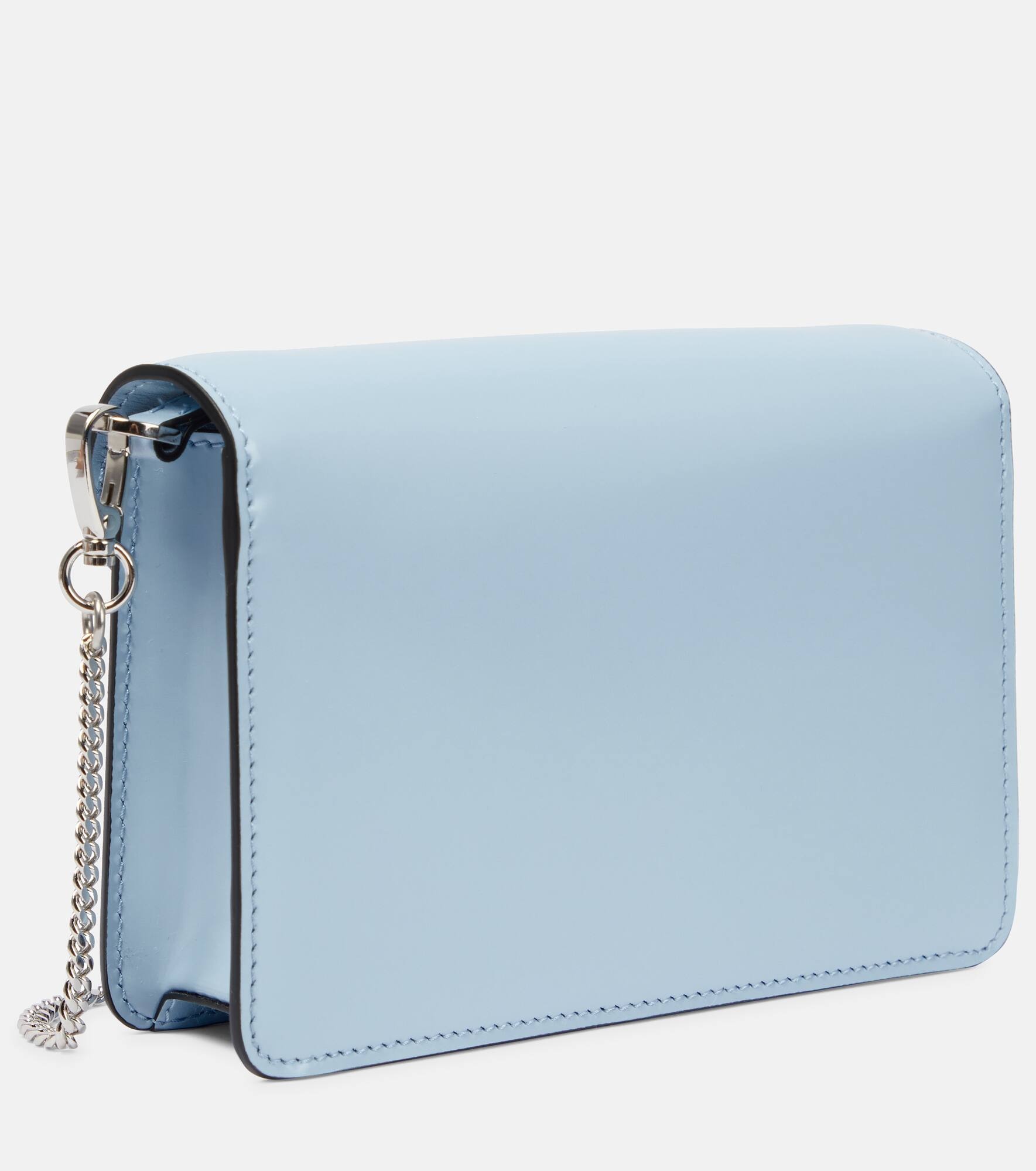 Mini leather crossbody bag - 4