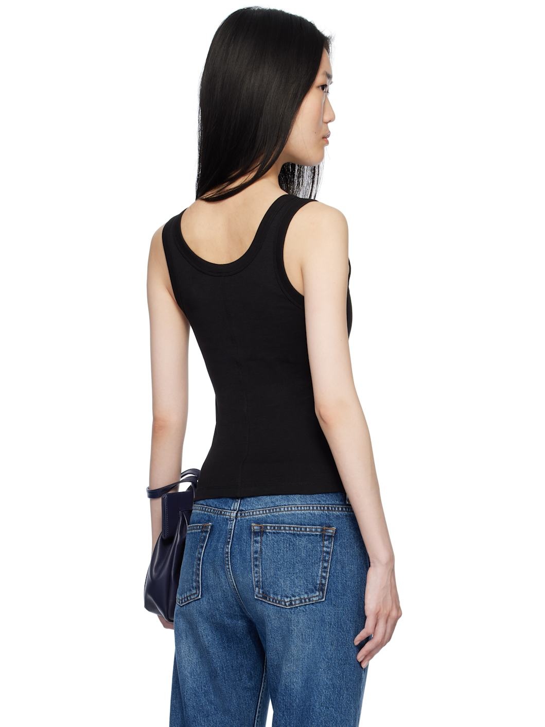 Black Hillie Tank Top - 3