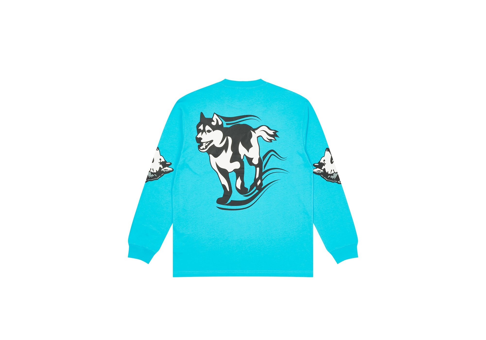 DOGS ARE CHILL LONGSLEEVE BLUE - 1