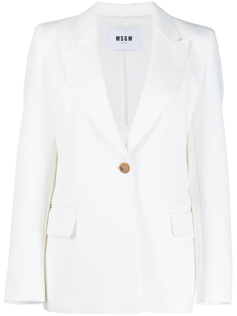 peaked lapel blazer 1