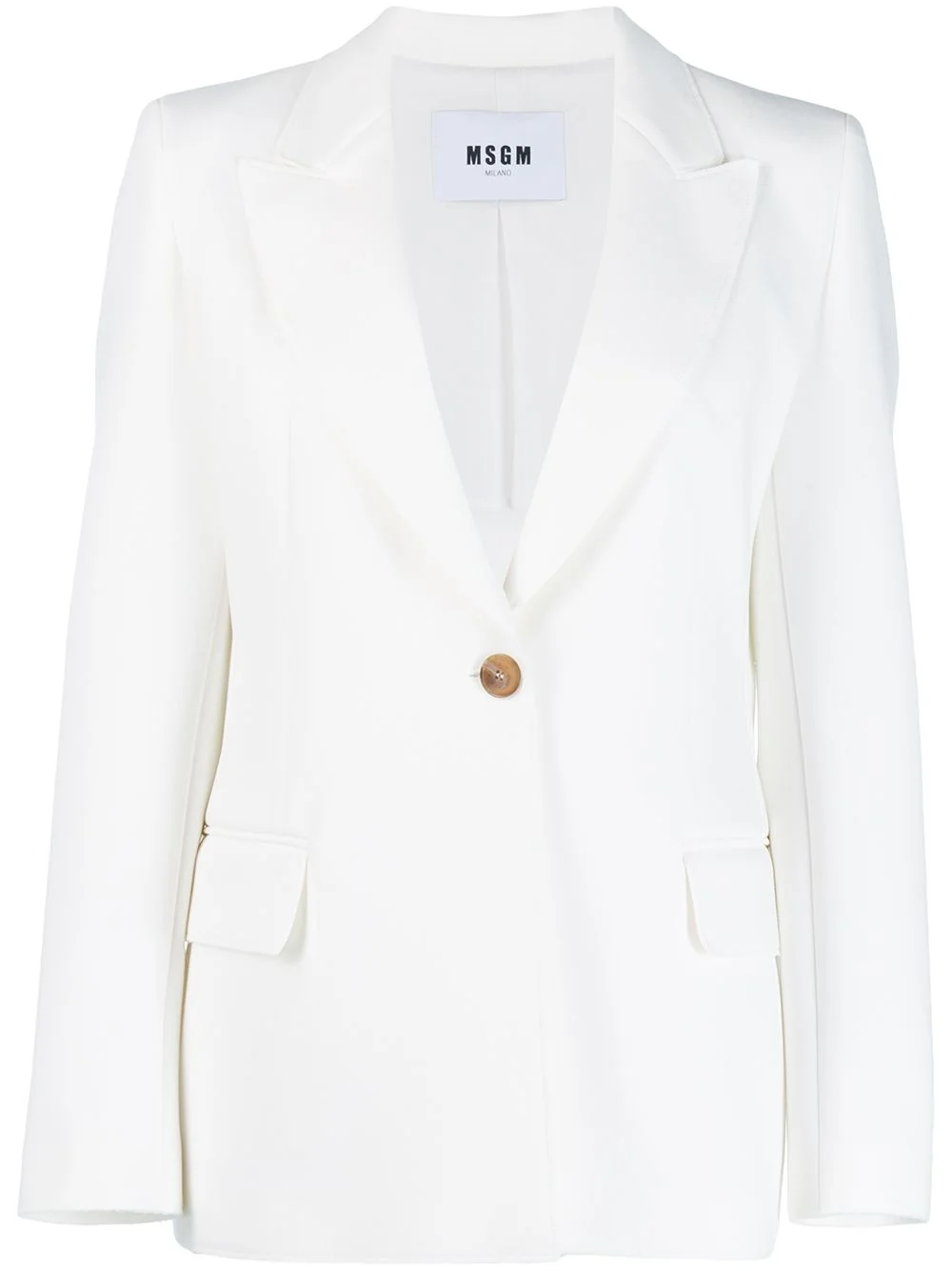 peaked lapel blazer - 1