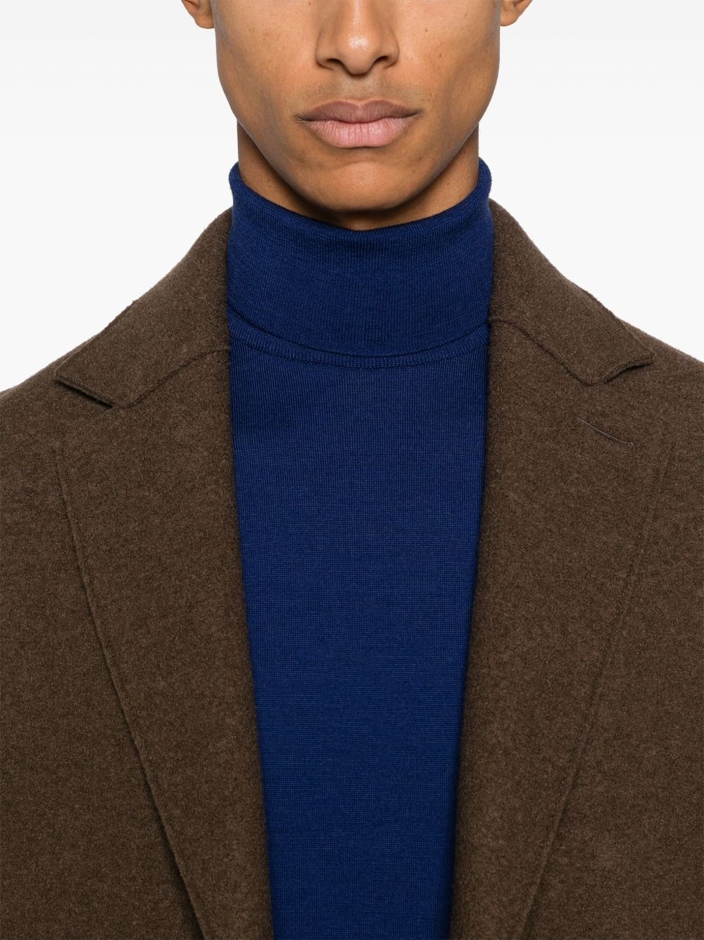 boiled-wool coat - 5