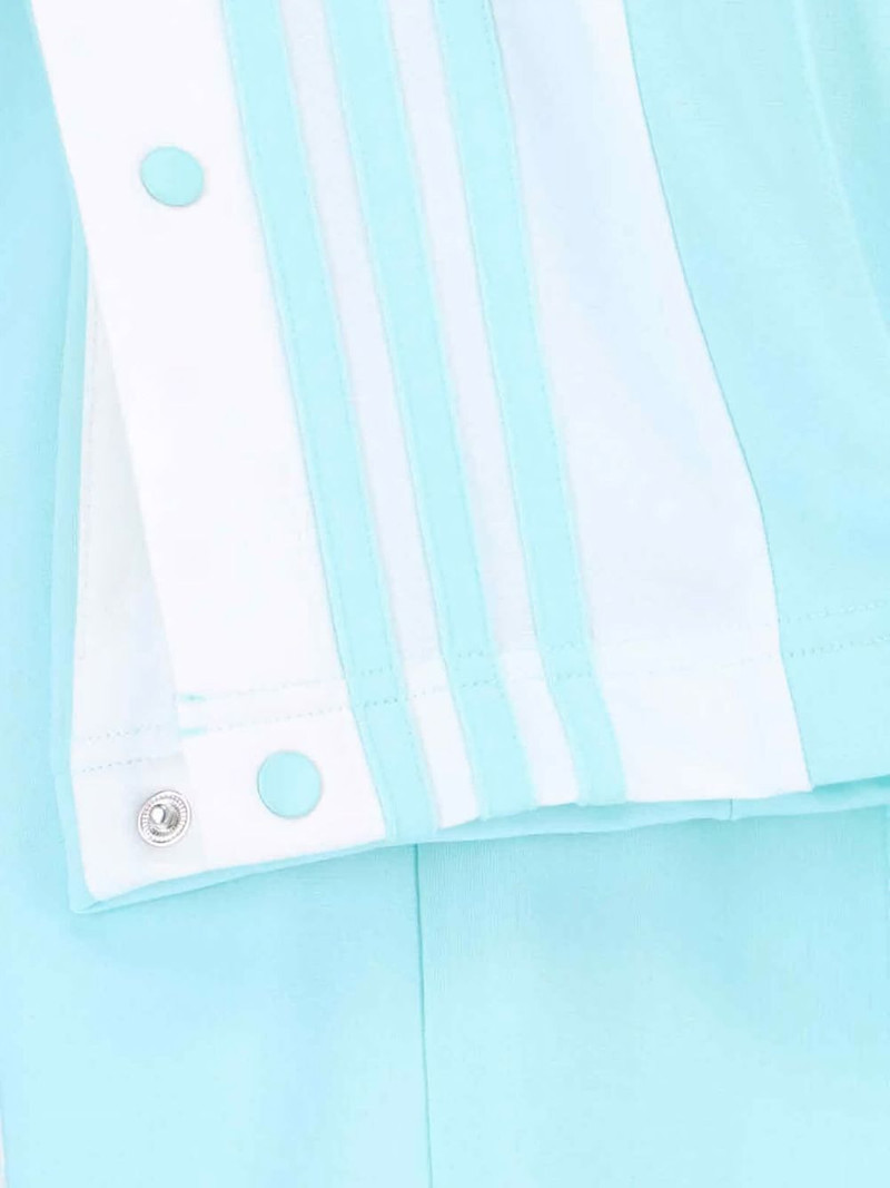 Adibreak press stud-fastening stripe trousers 5