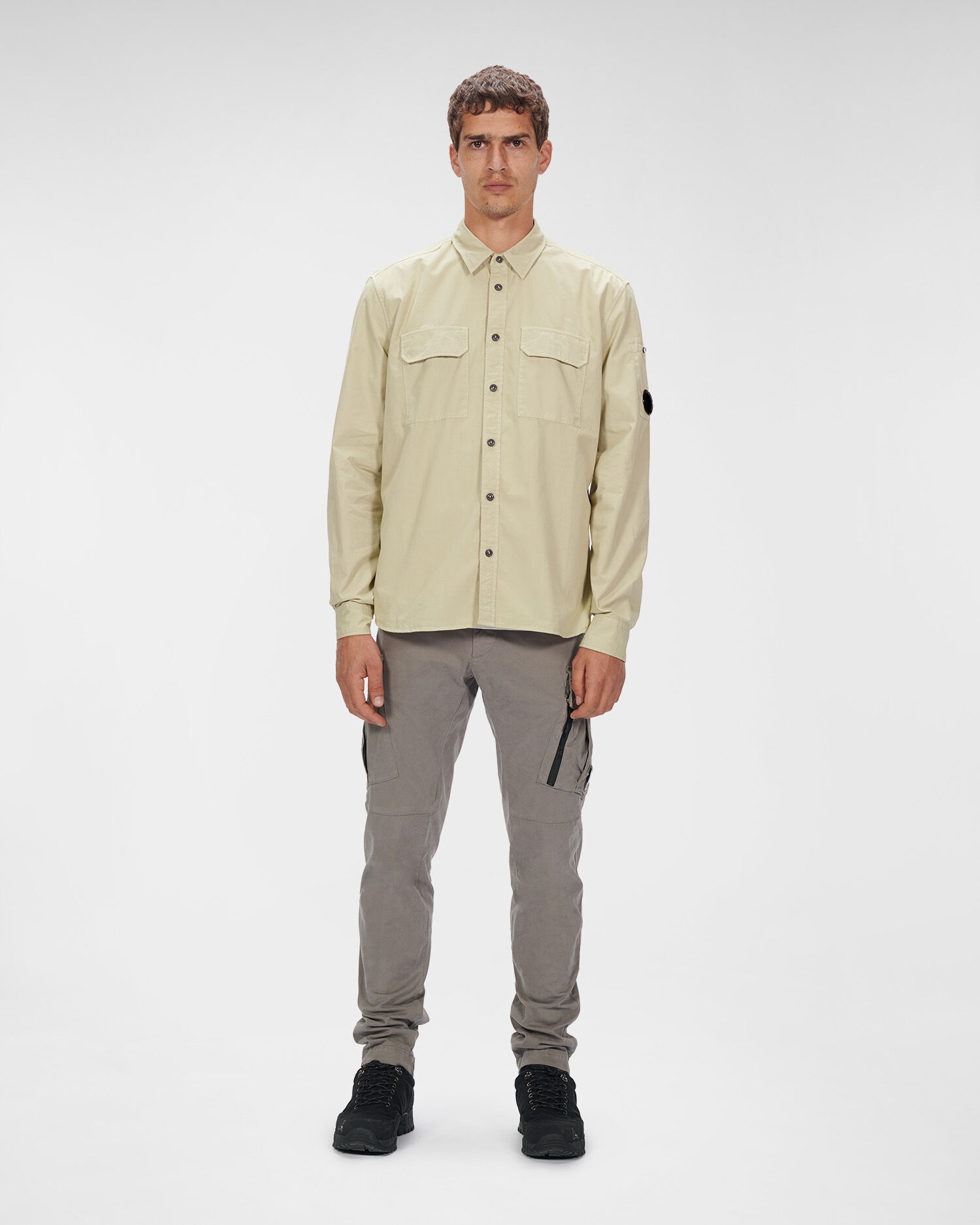 Gabardine Buttoned Shirt - 3