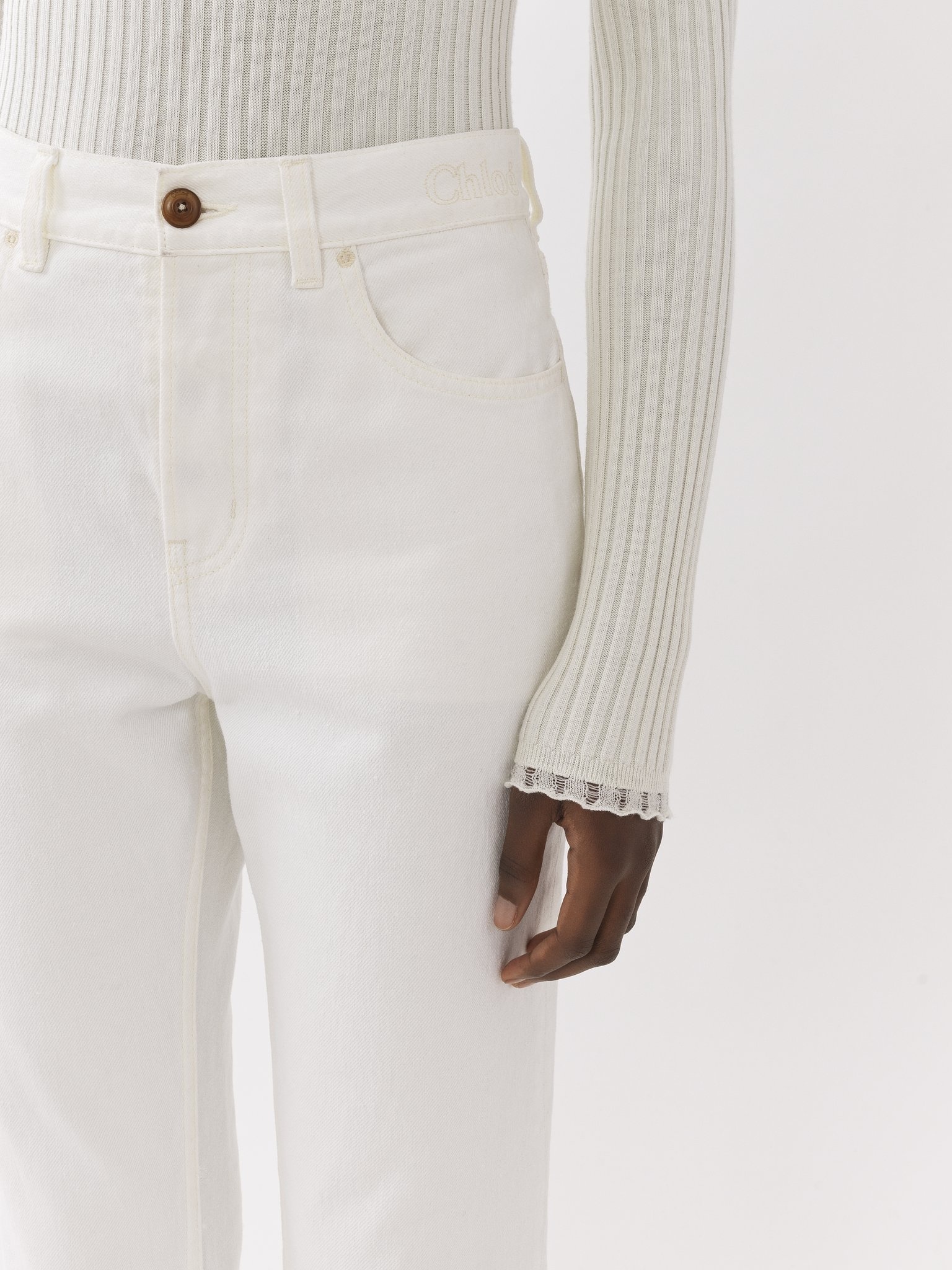MASAYA CROPPED STRAIGHT JEANS - 5