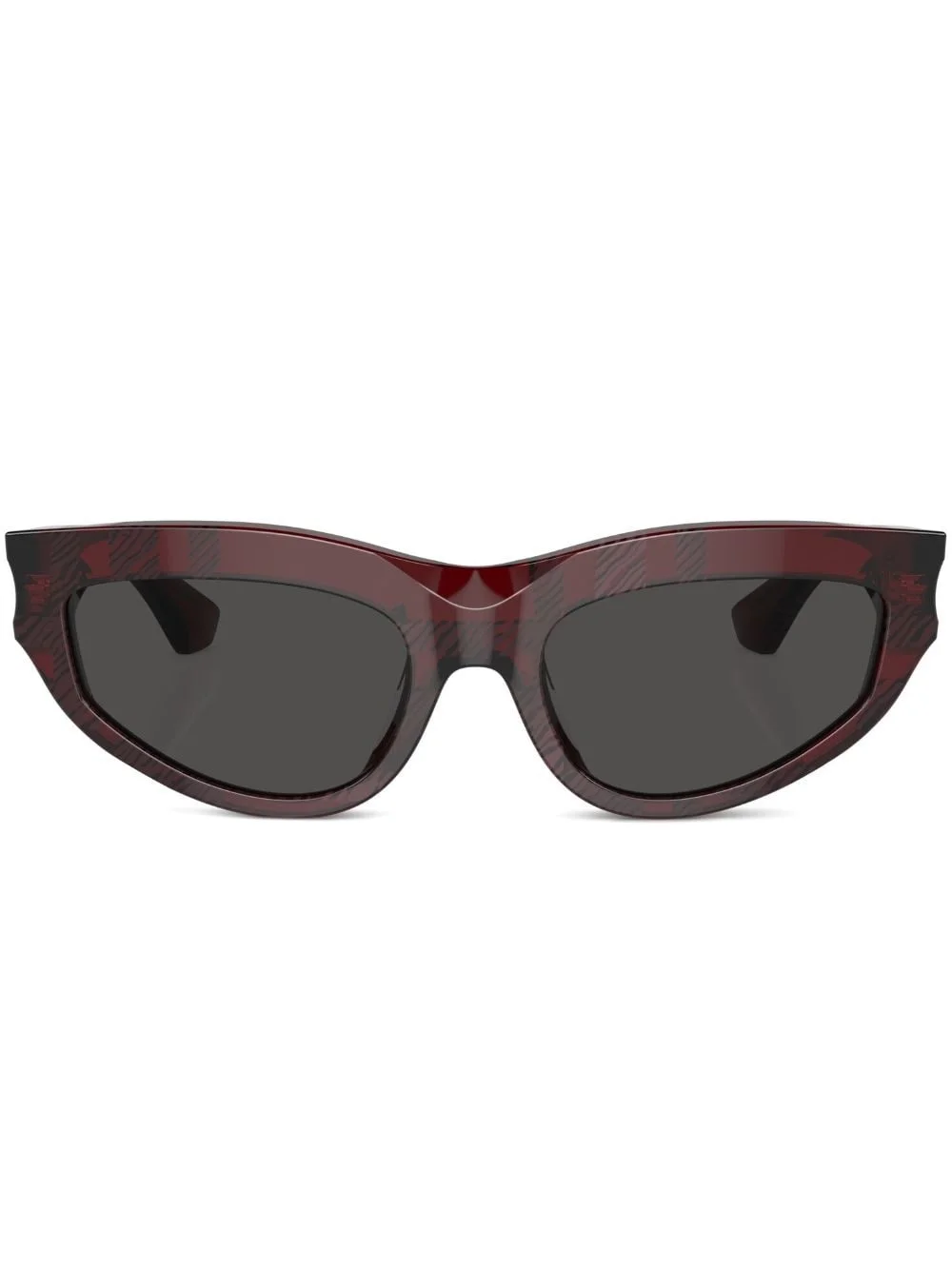 checkered cat-eye sunglasses - 1