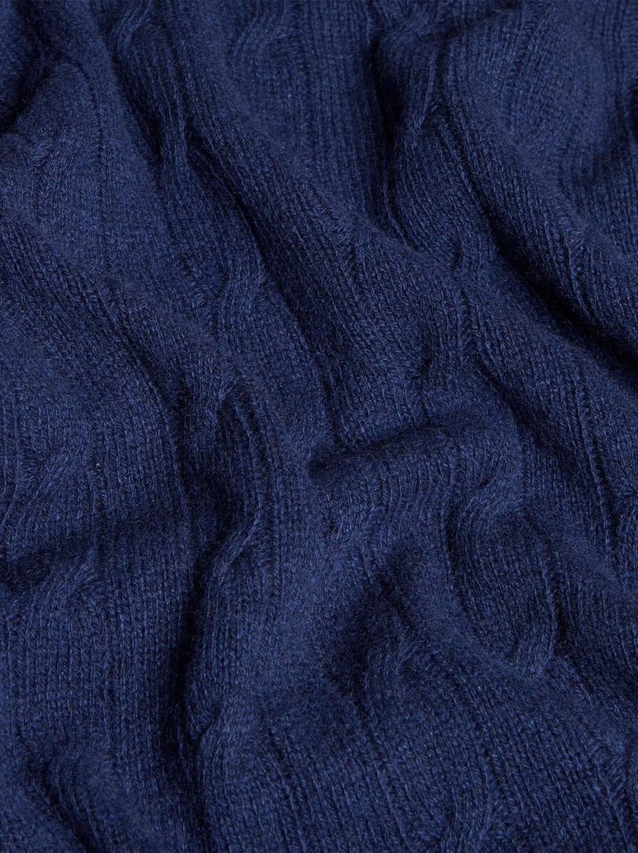 CABLE-KNIT CASHMERE SWEATER - 6