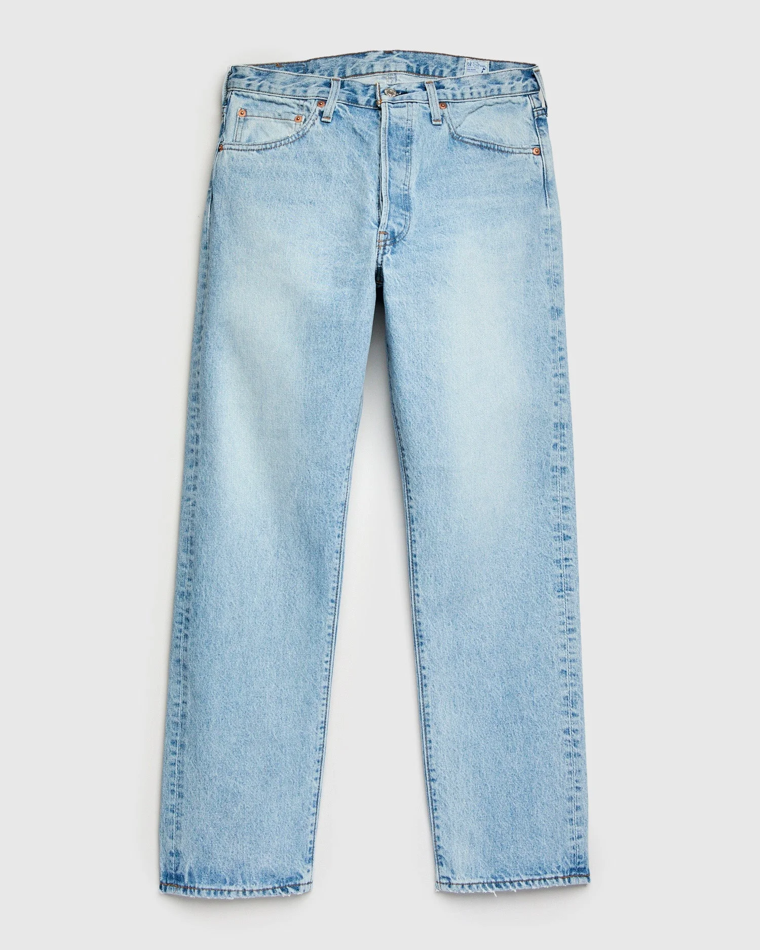 105 "90s Sky Blue" 13.5oz Washed Denim - Standard Fit - 1