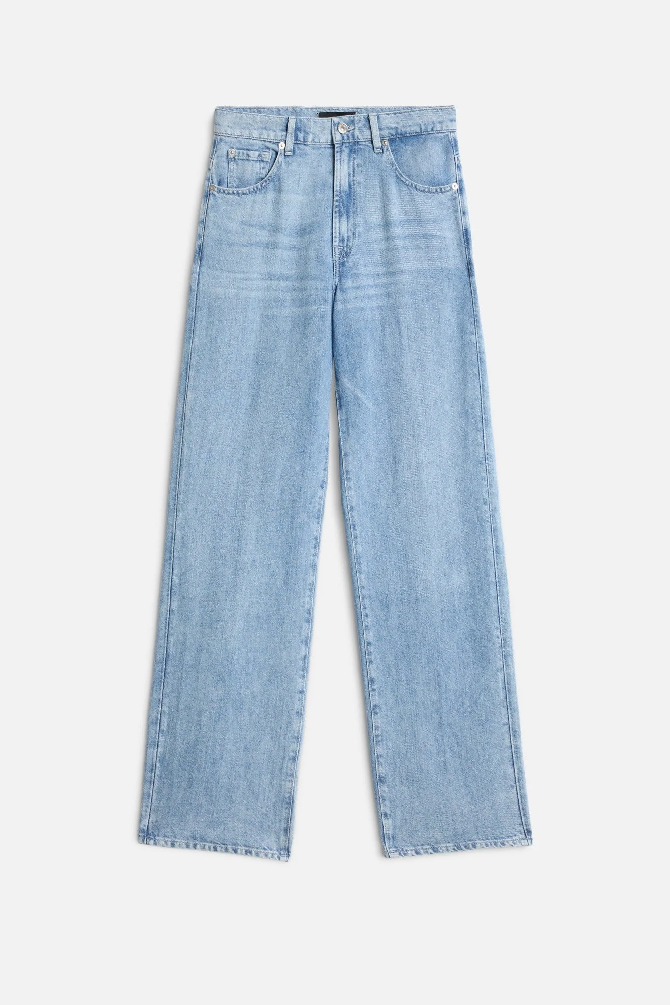 STOVEPIPE STRAIGHT in Indigo Linen Iris - 1