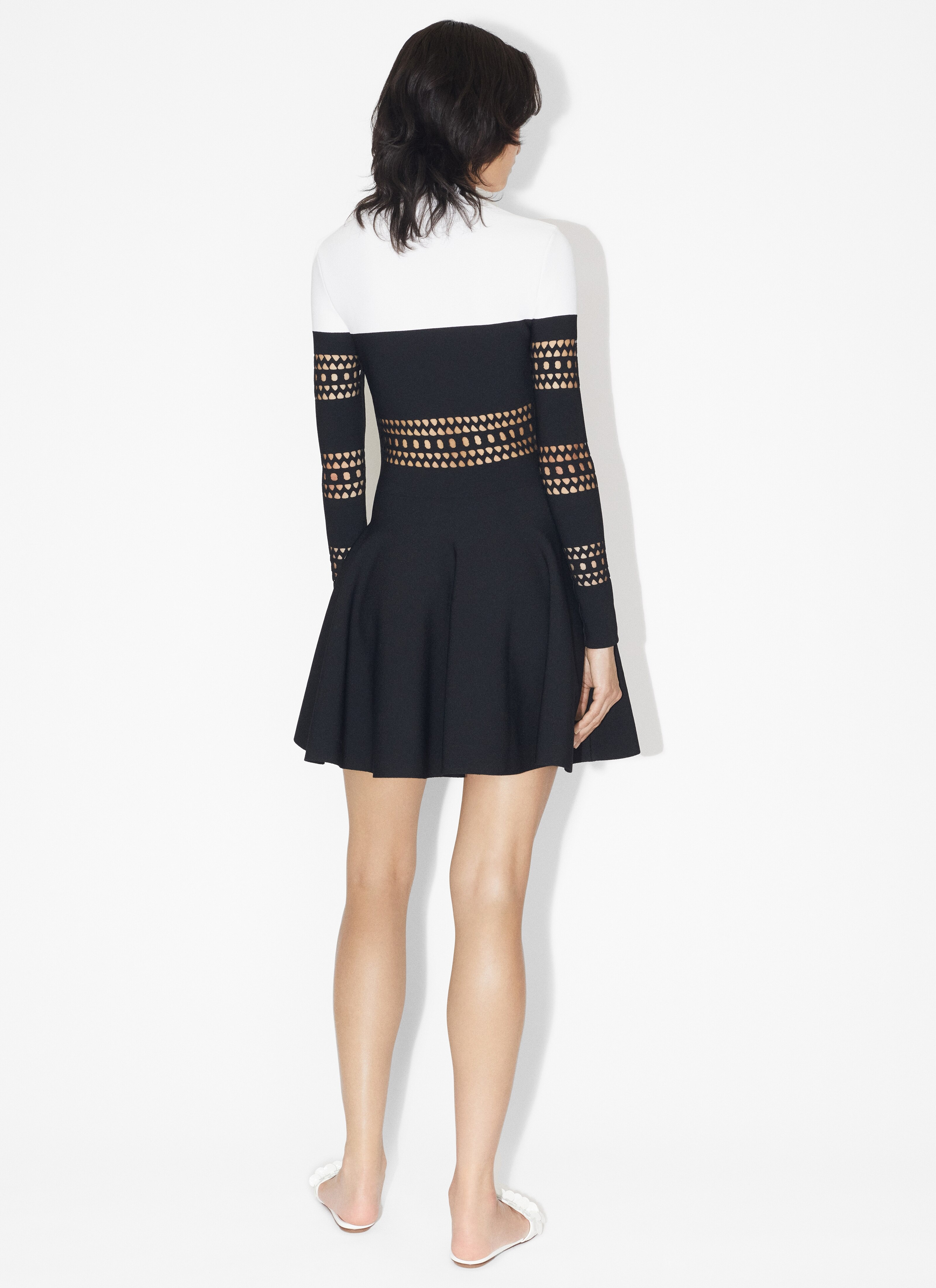 BI-COLOR VIENNE DRESS - 3