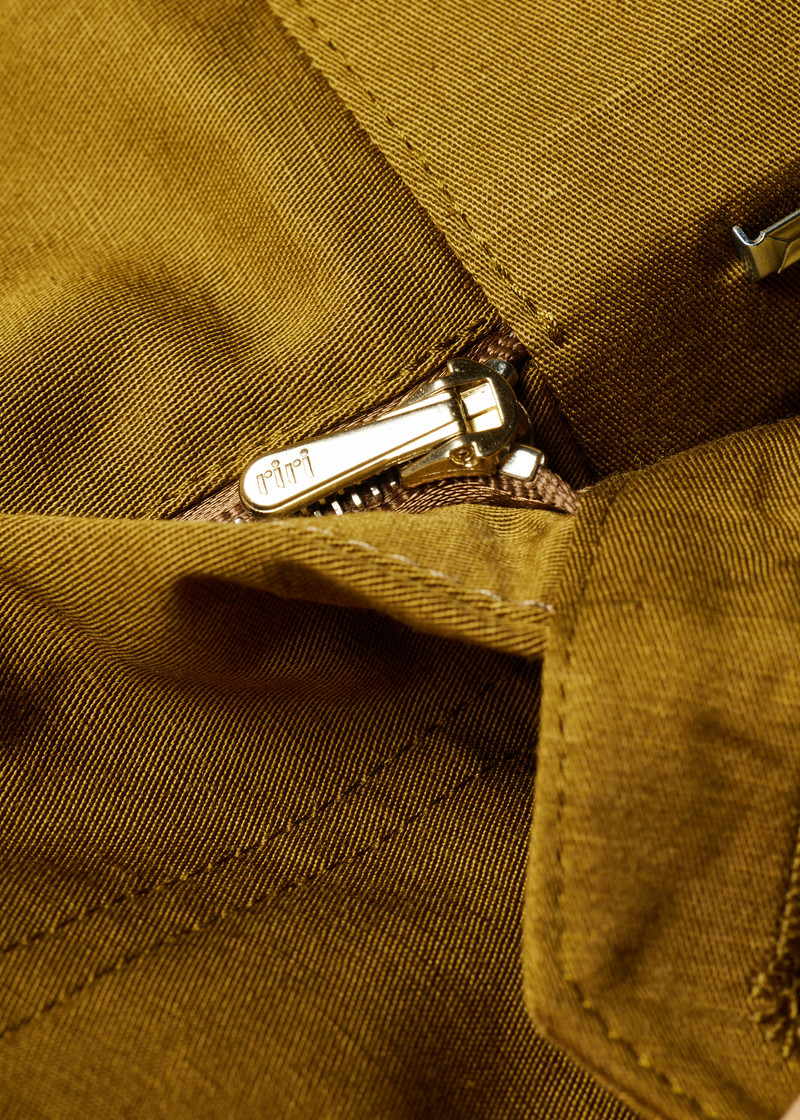 Paul Smith Relaxed-Fit Khaki Cotton-Linen Chinos outlook