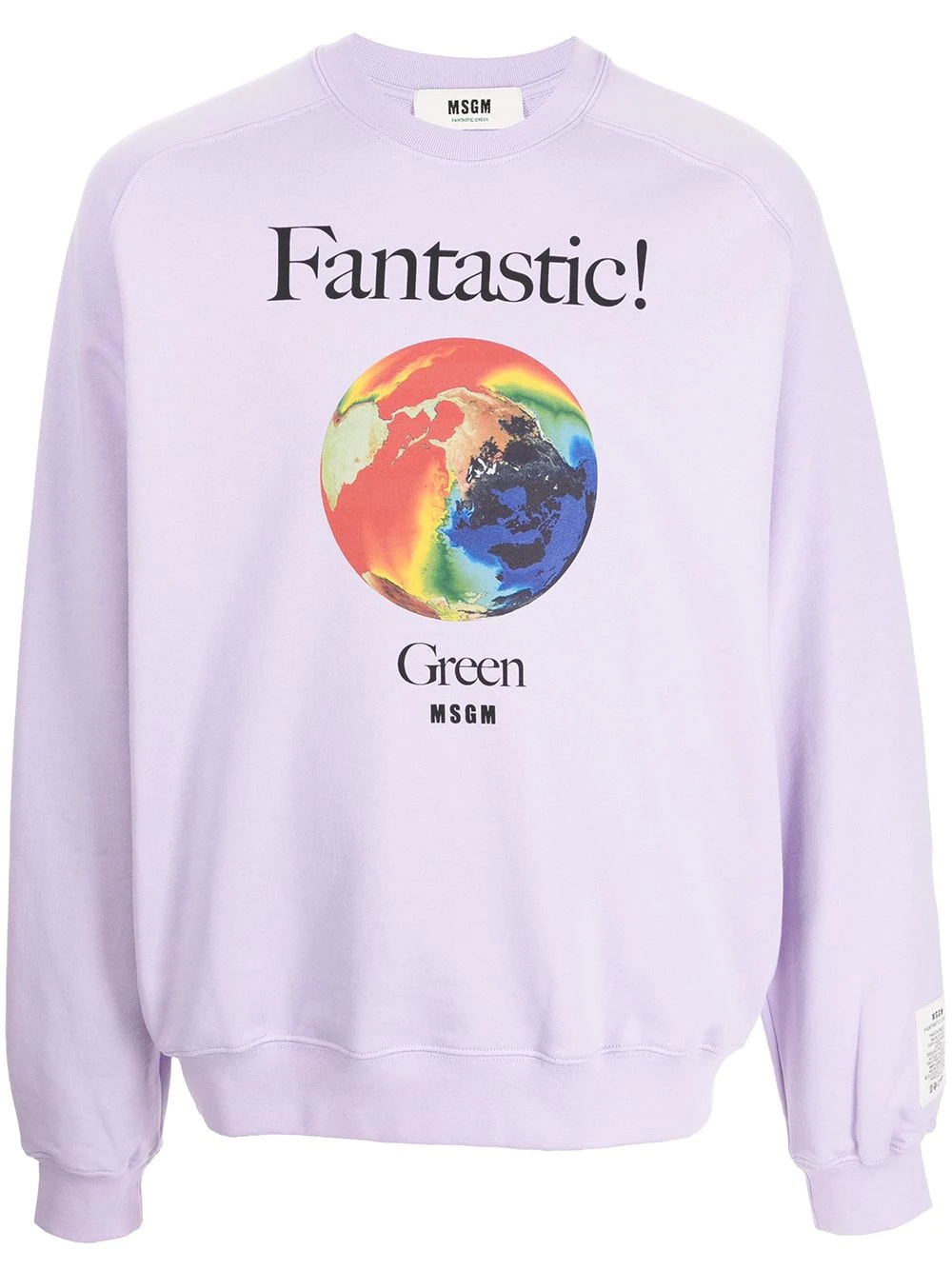 graphic-print sweatshirt - 1