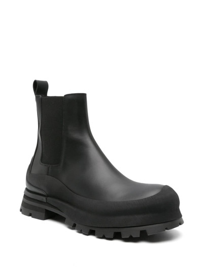 Alexander McQueen Wander leather chelsea boots outlook
