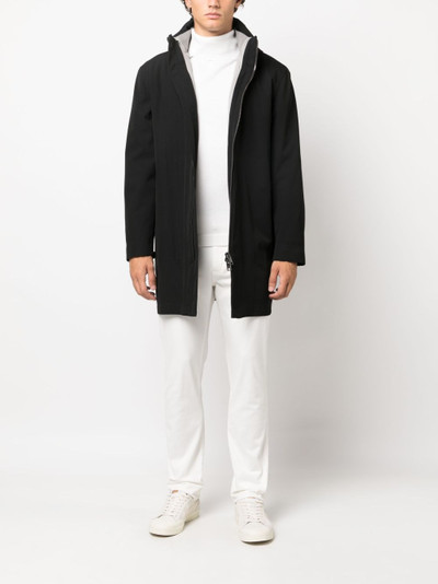 Brioni hooded cashmere-blend parka coat outlook