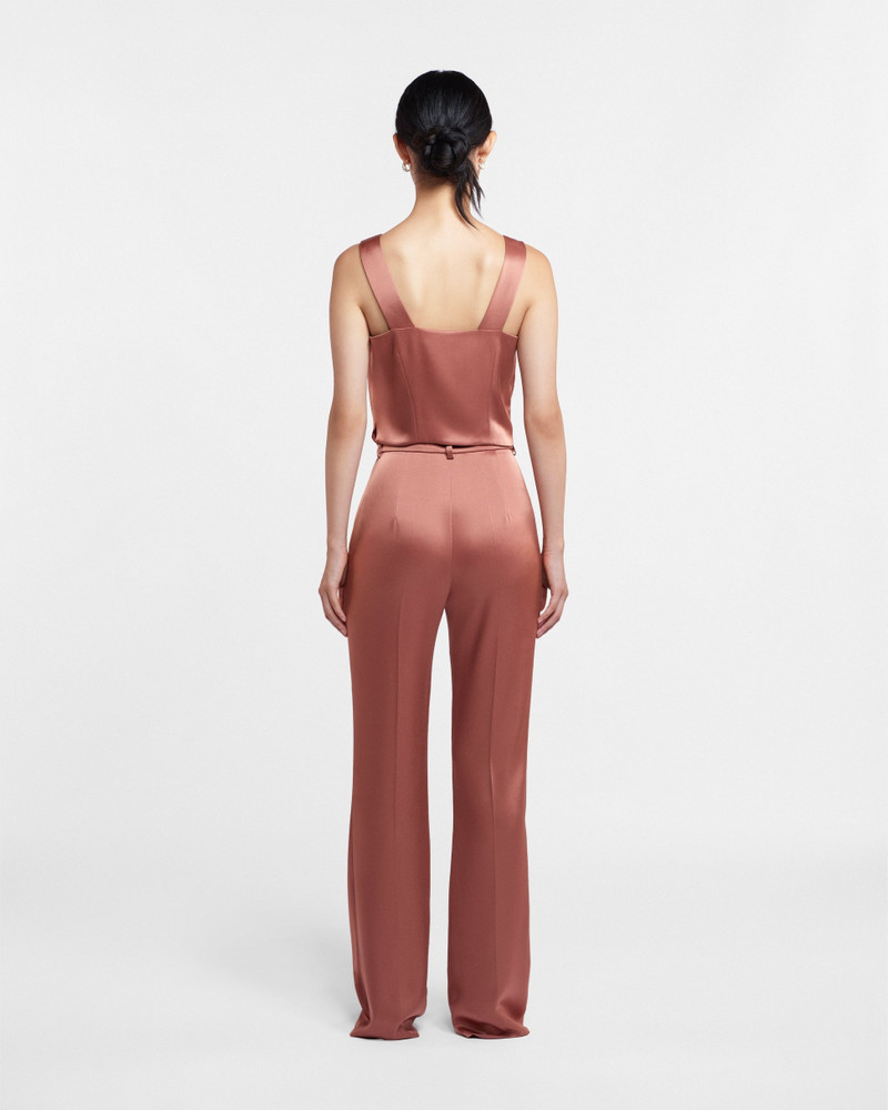 Draped Slip Satin Top 4