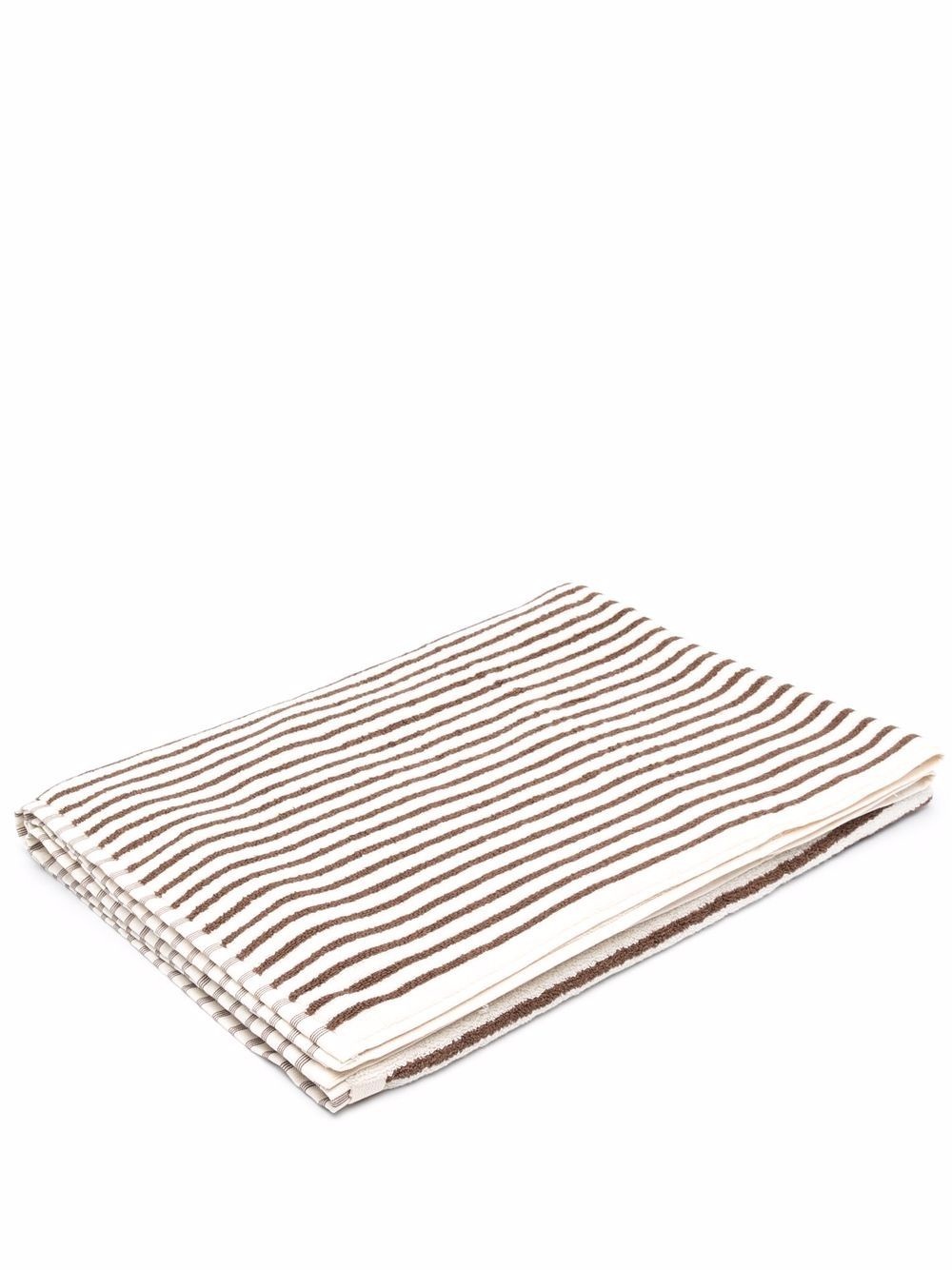 striped organic cotton towel - 1