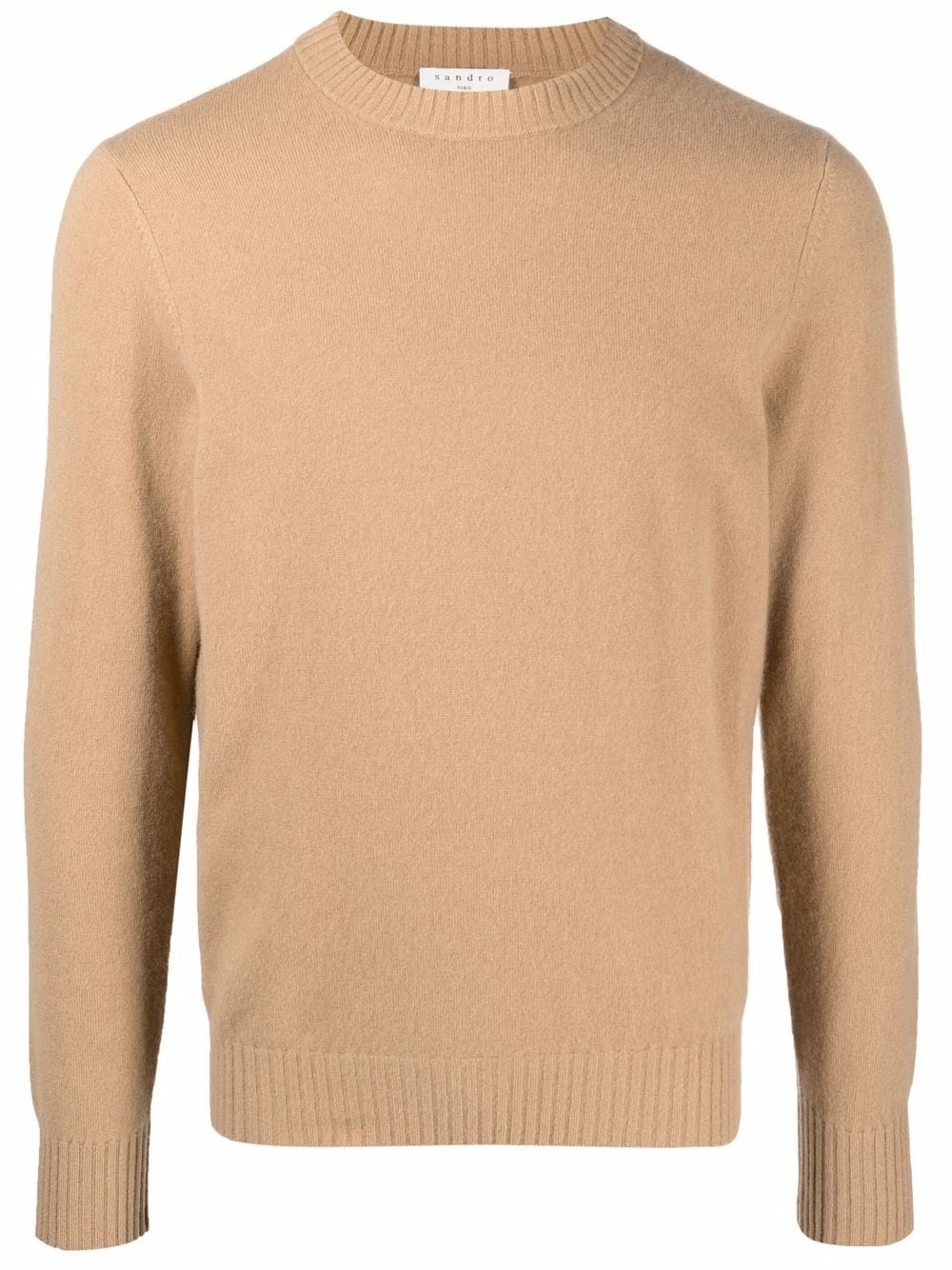 crewneck cashmere jumper - 1