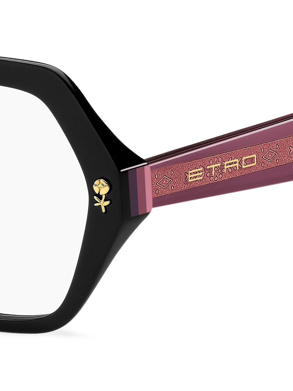 geometric-frame glasses - 3