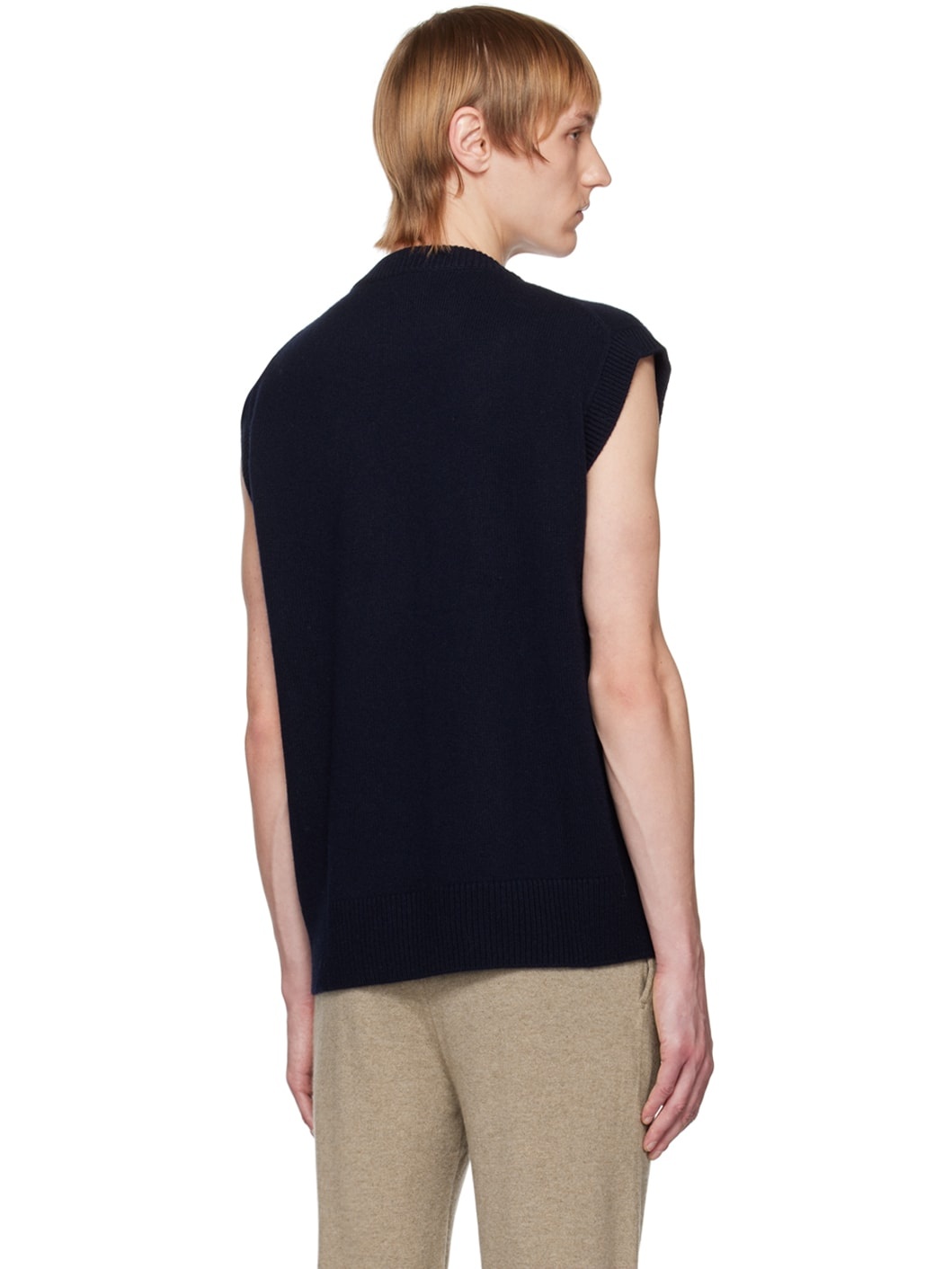 Navy Dennis Vest - 3