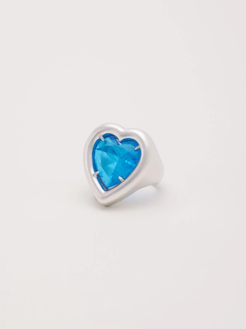 HEART STONE RING - 1