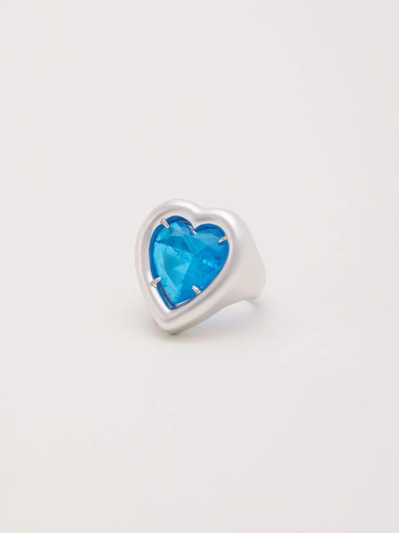 HEART STONE RING 1