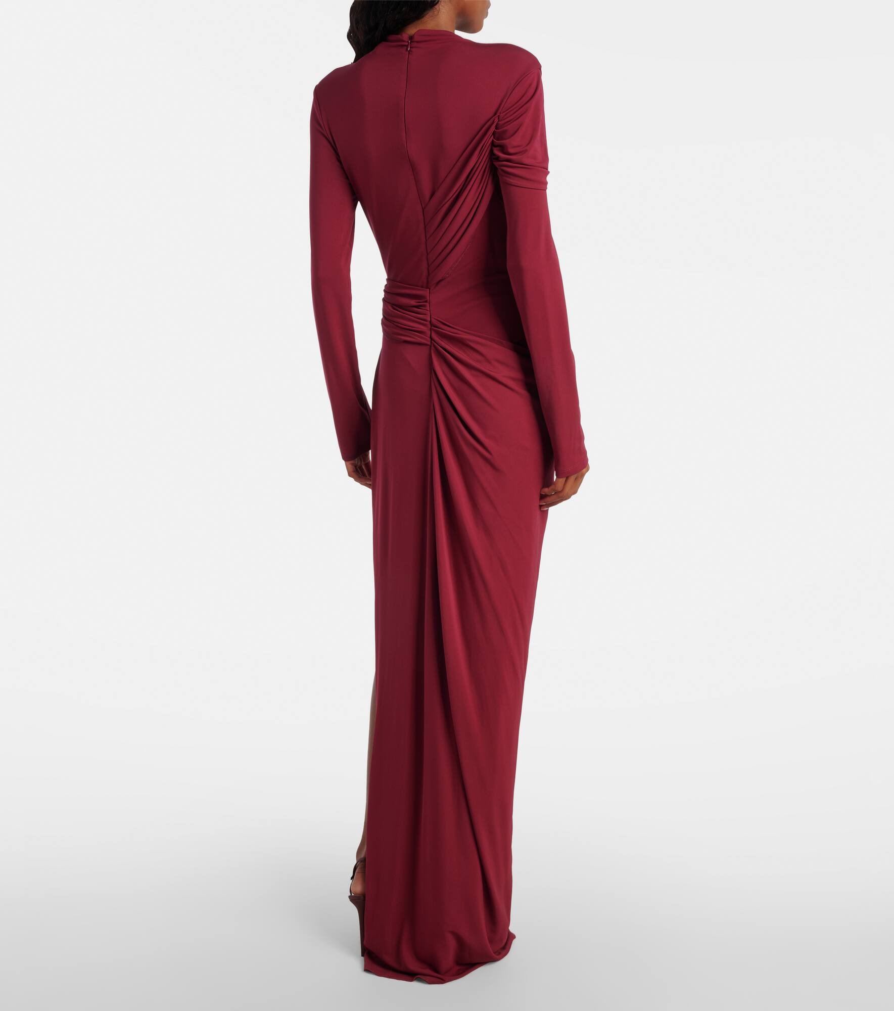 Izadora embellished jersey gown - 3