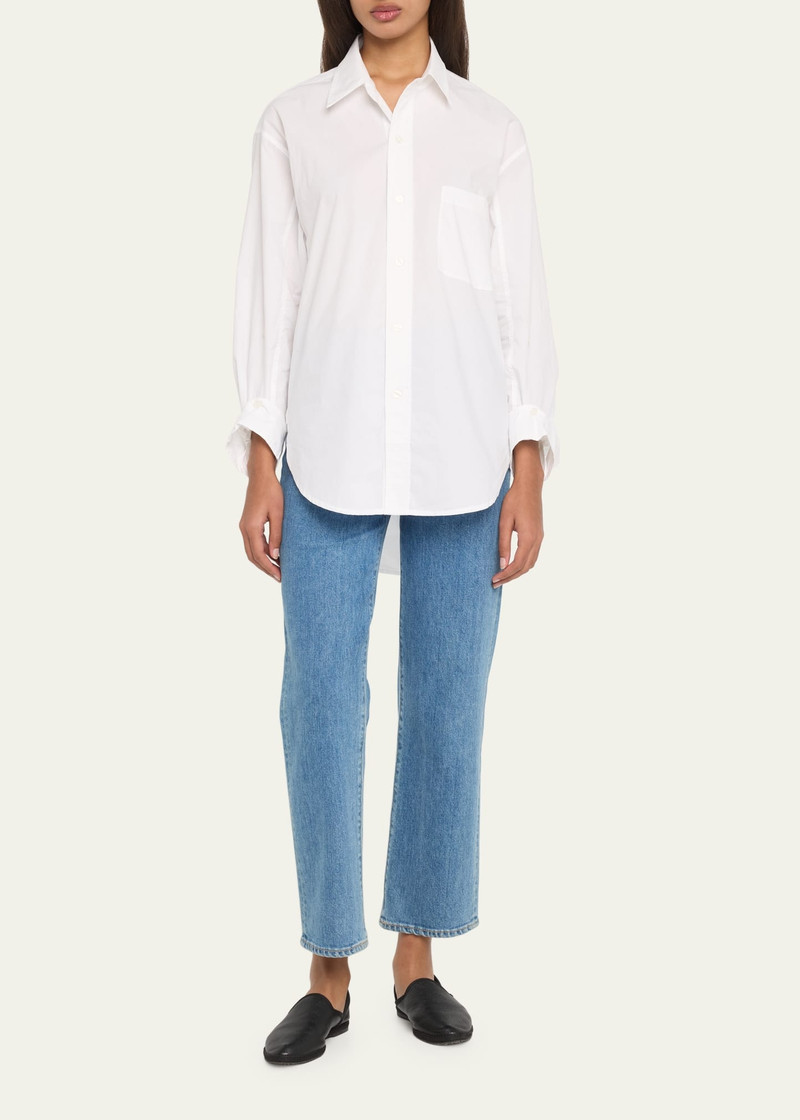 Citizens of Humanity Kayla Button-Front High-Low Shirt outlook