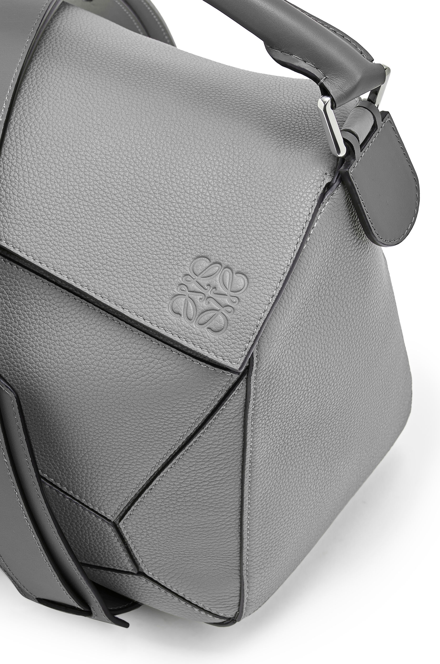 Large Puzzle bag in soft grained calfskin - 17