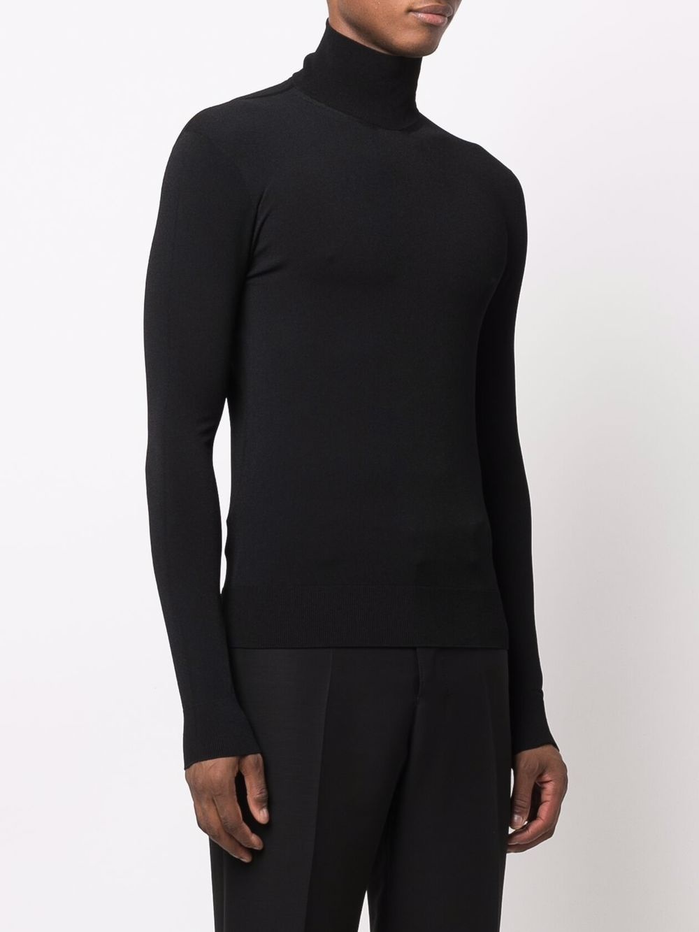 roll neck jumper - 3