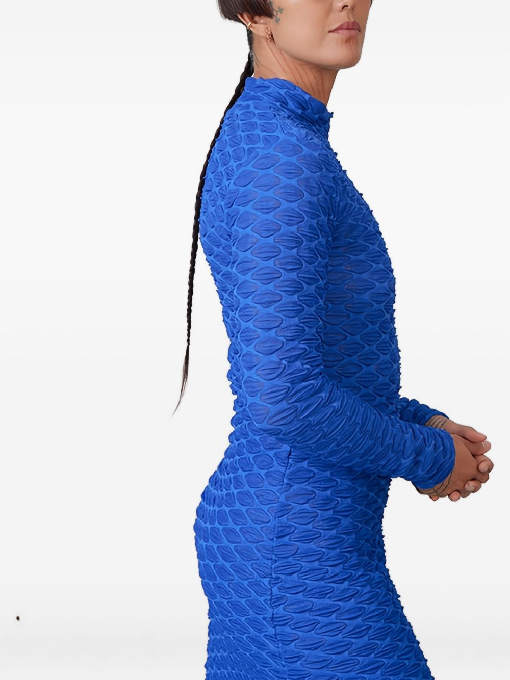 Bubble midi dress - 4