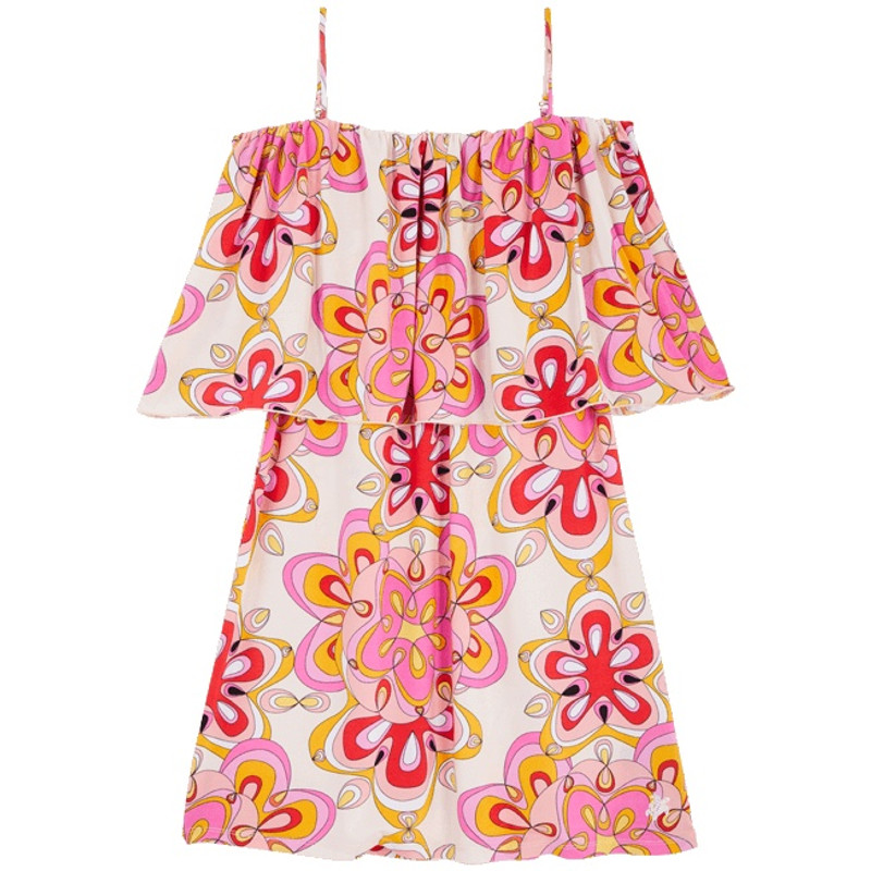 Women Off the Shoulder Short Dress Kaleidoscope 1