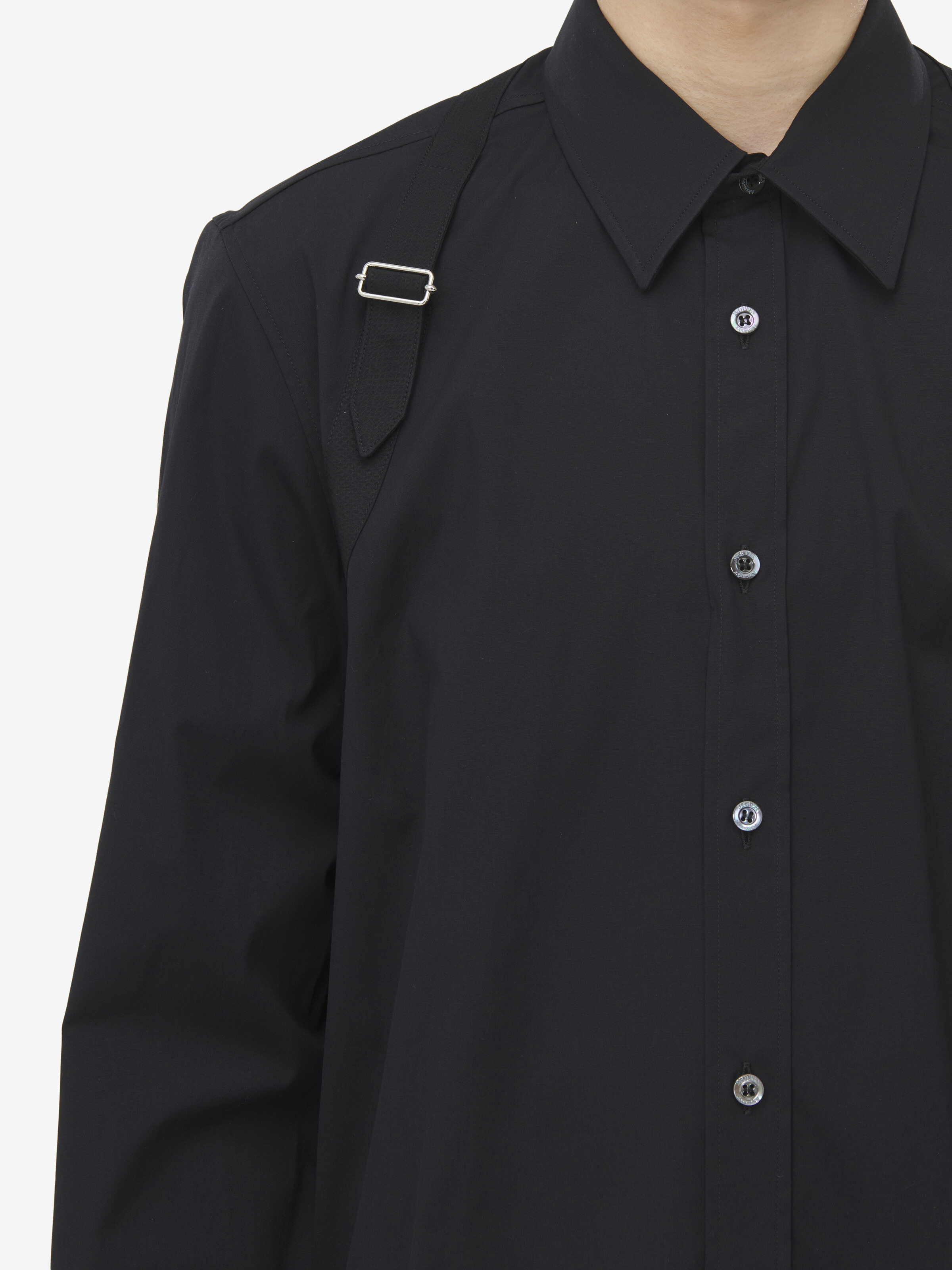 Men's Harness Shirt in Black - 6