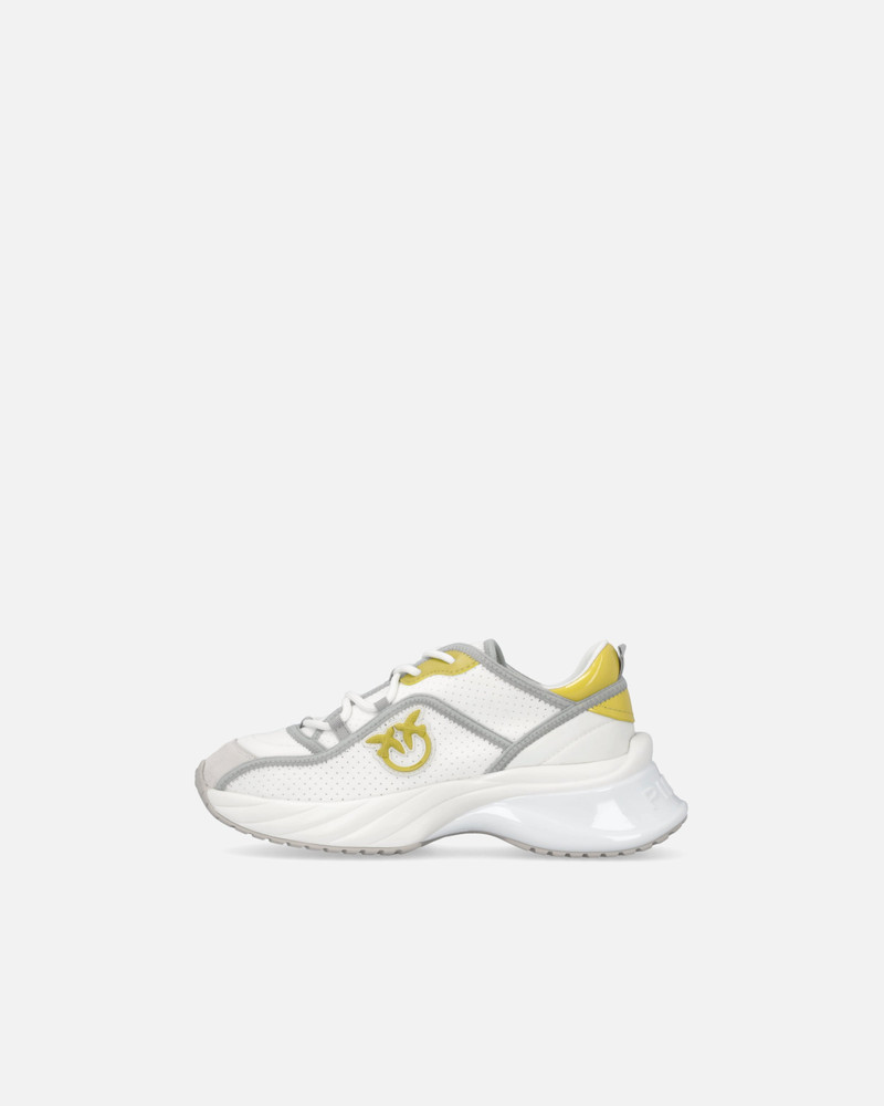PINKO ARIEL PERFORATED SNEAKERS WITH BIRD LOGO outlook