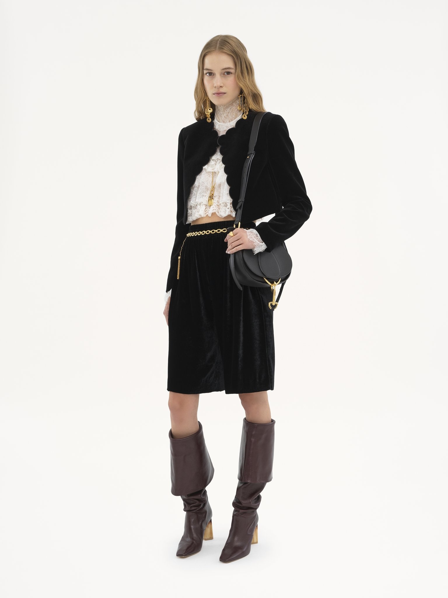 SMALL CHLOÉ RIDE CROSSBODY BAG IN SOFT LEATHER - 7