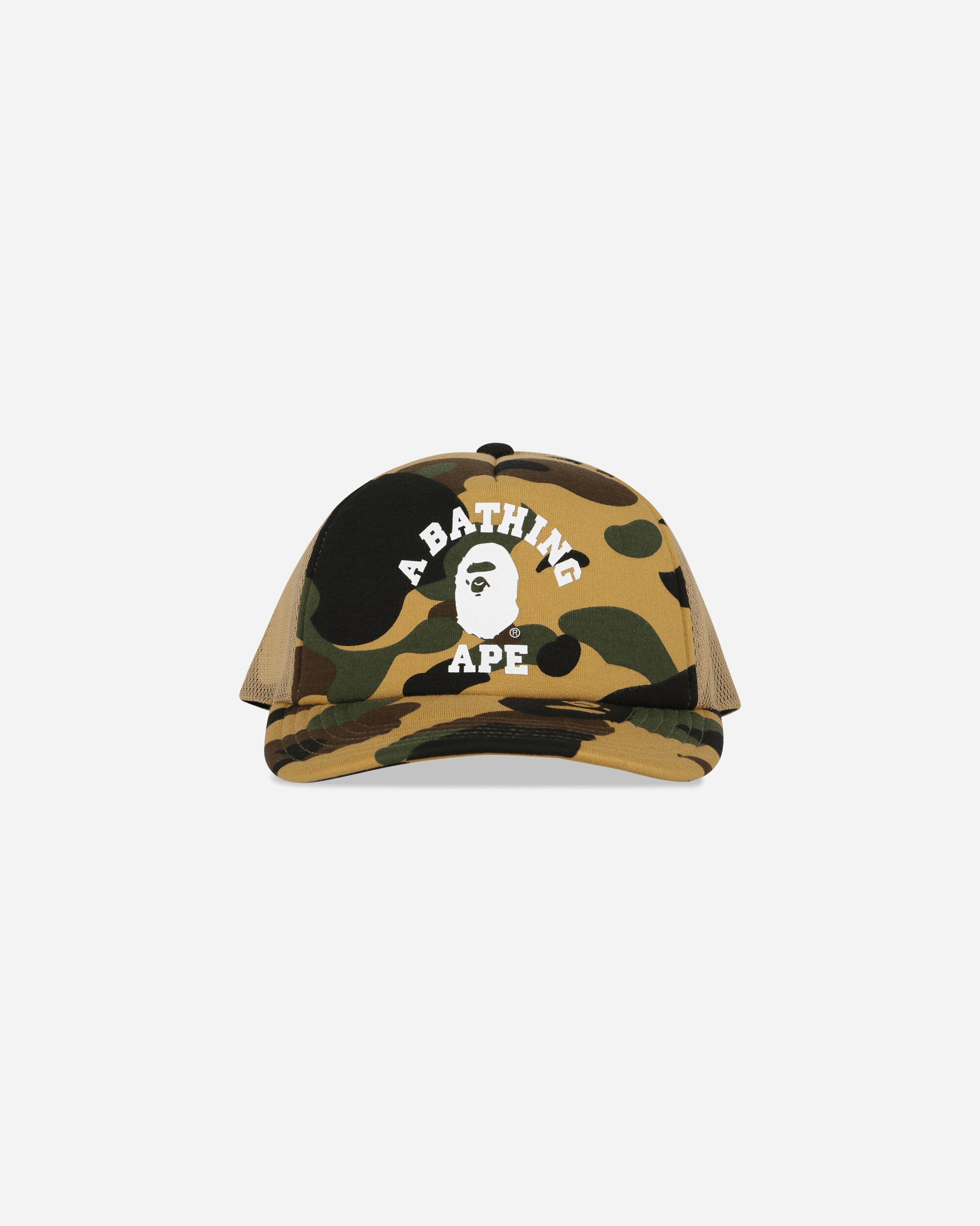 1st Camo College Mesh Cap Yellow - 2