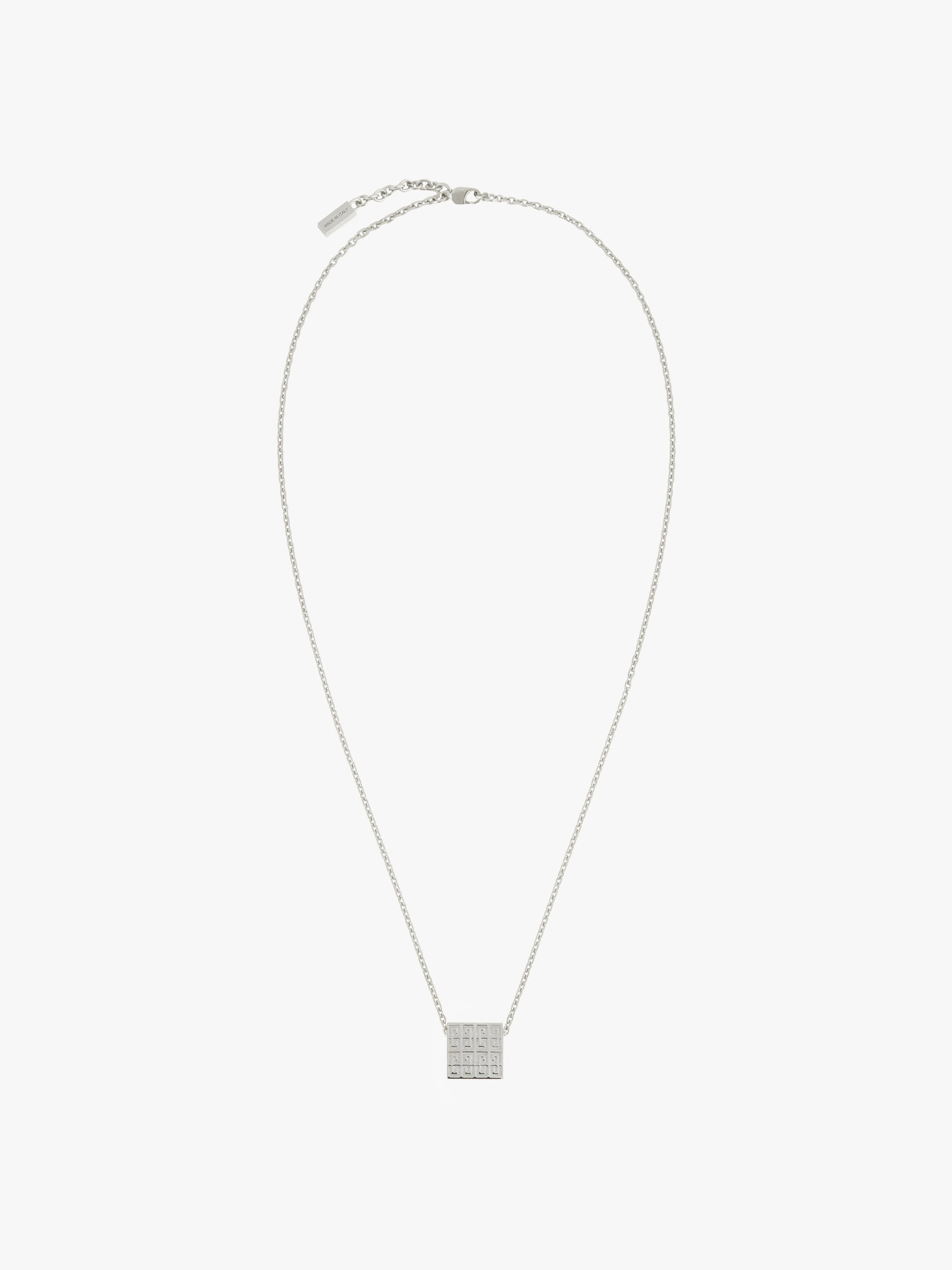 G SQUARE RING WITH CHAIN - 8