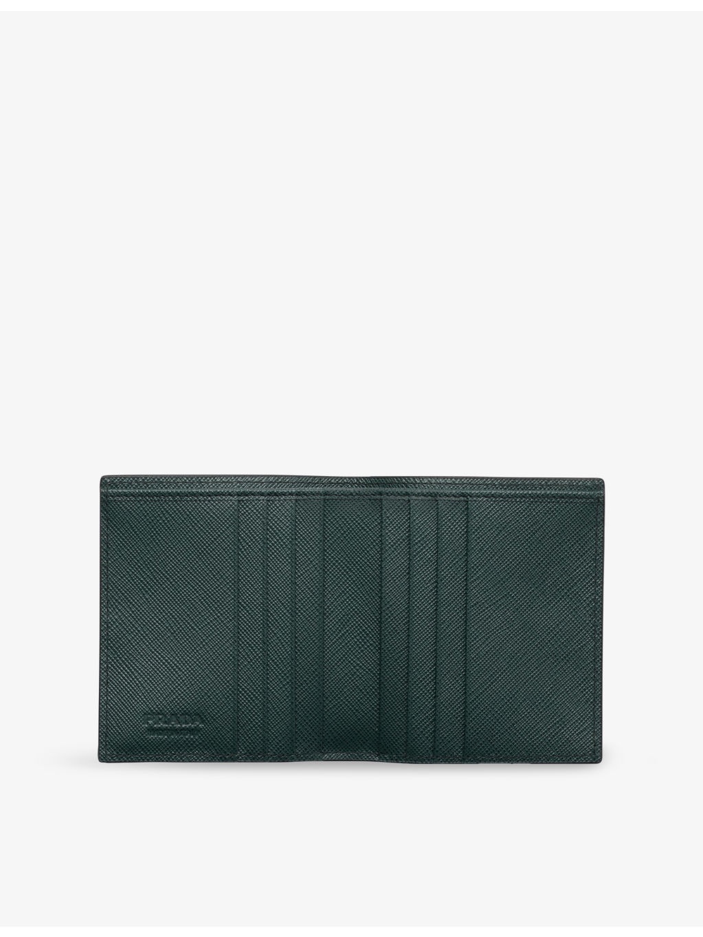 Saffiano Bi-Fold Leather Wallet - 4
