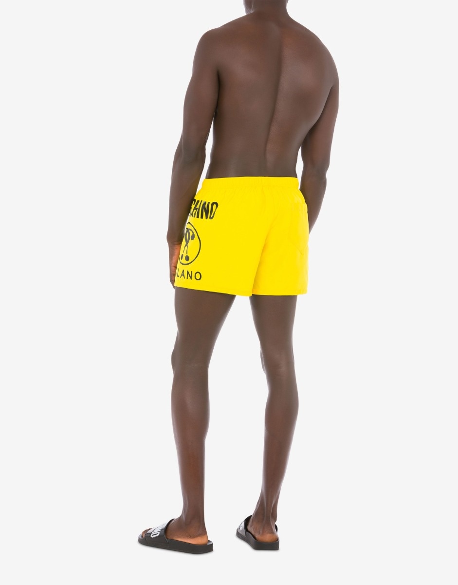 DOUBLE QUESTION MARK SWIM TRUNKS - 5